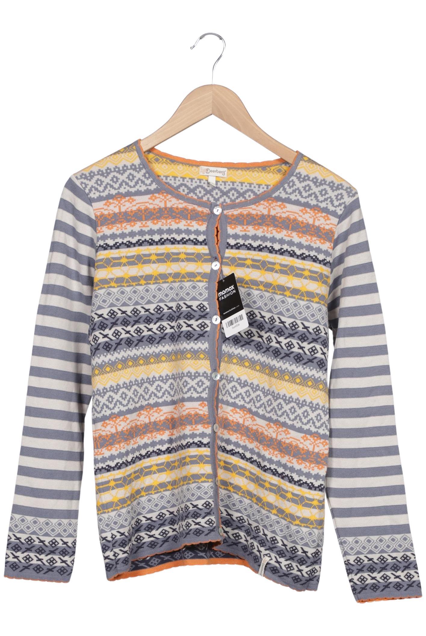 Deerberg Damen Strickjacke, mehrfarbig, Gr. 38