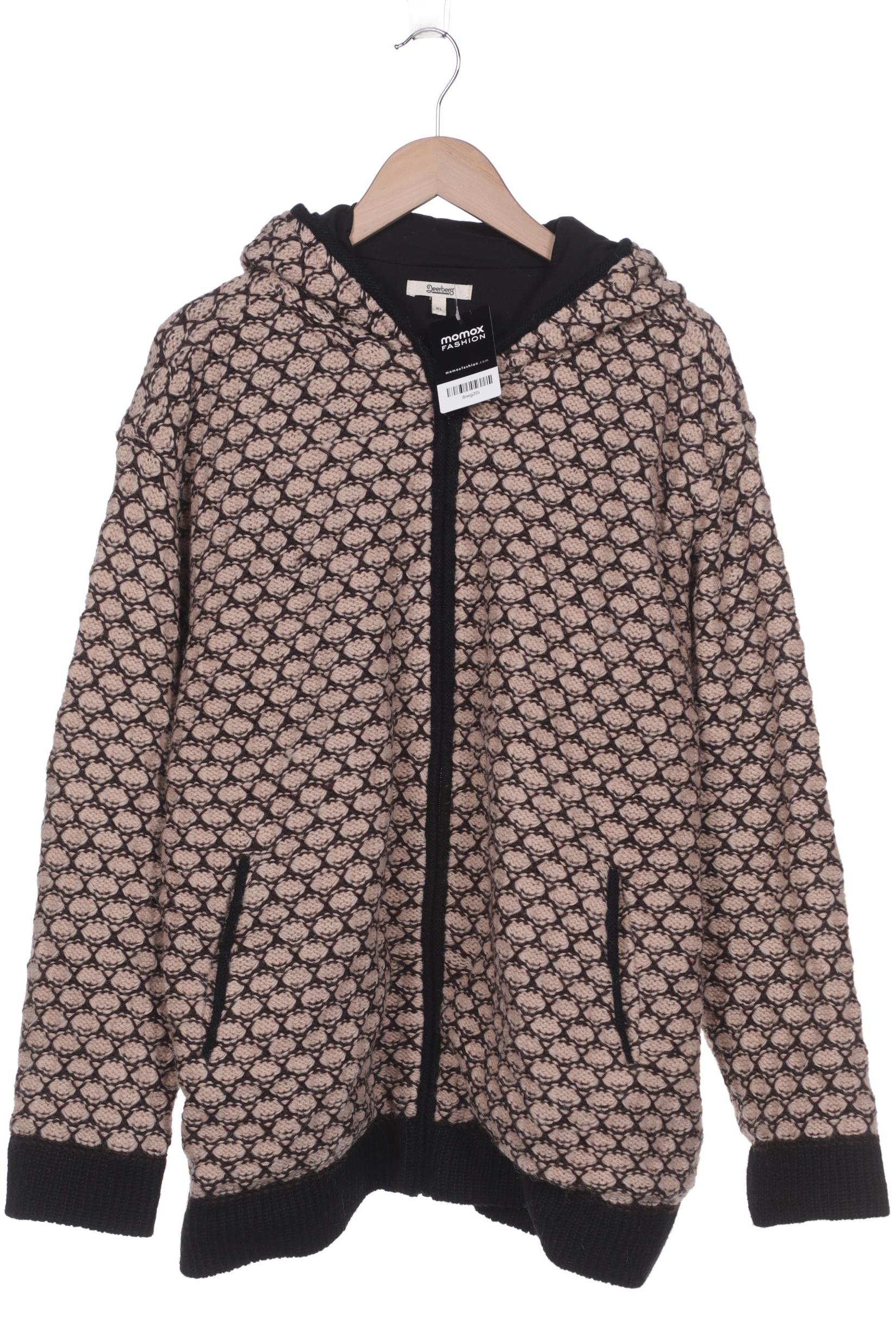 Deerberg Damen Strickjacke, beige, Gr. 44