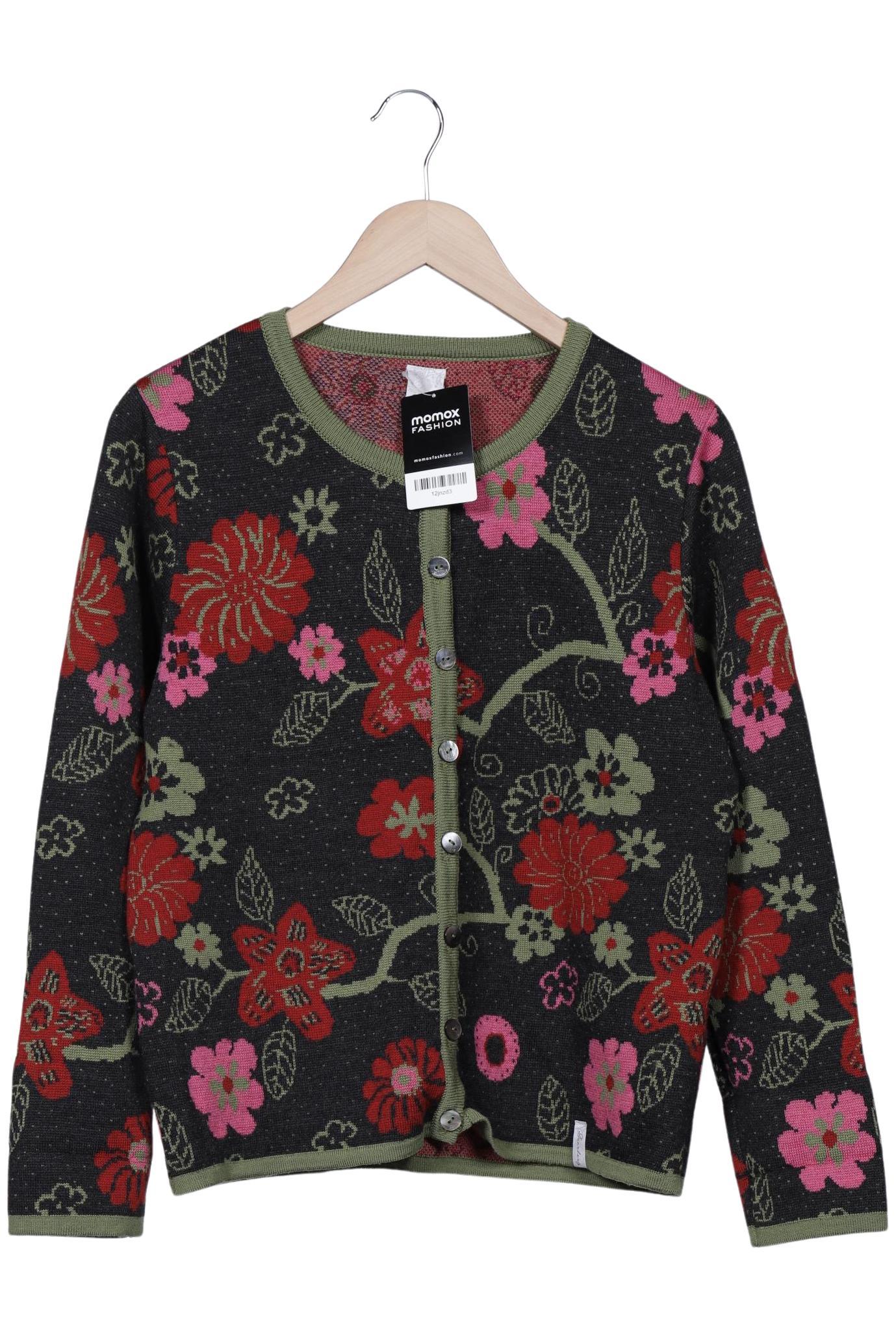 Deerberg Damen Strickjacke, schwarz, Gr. 38