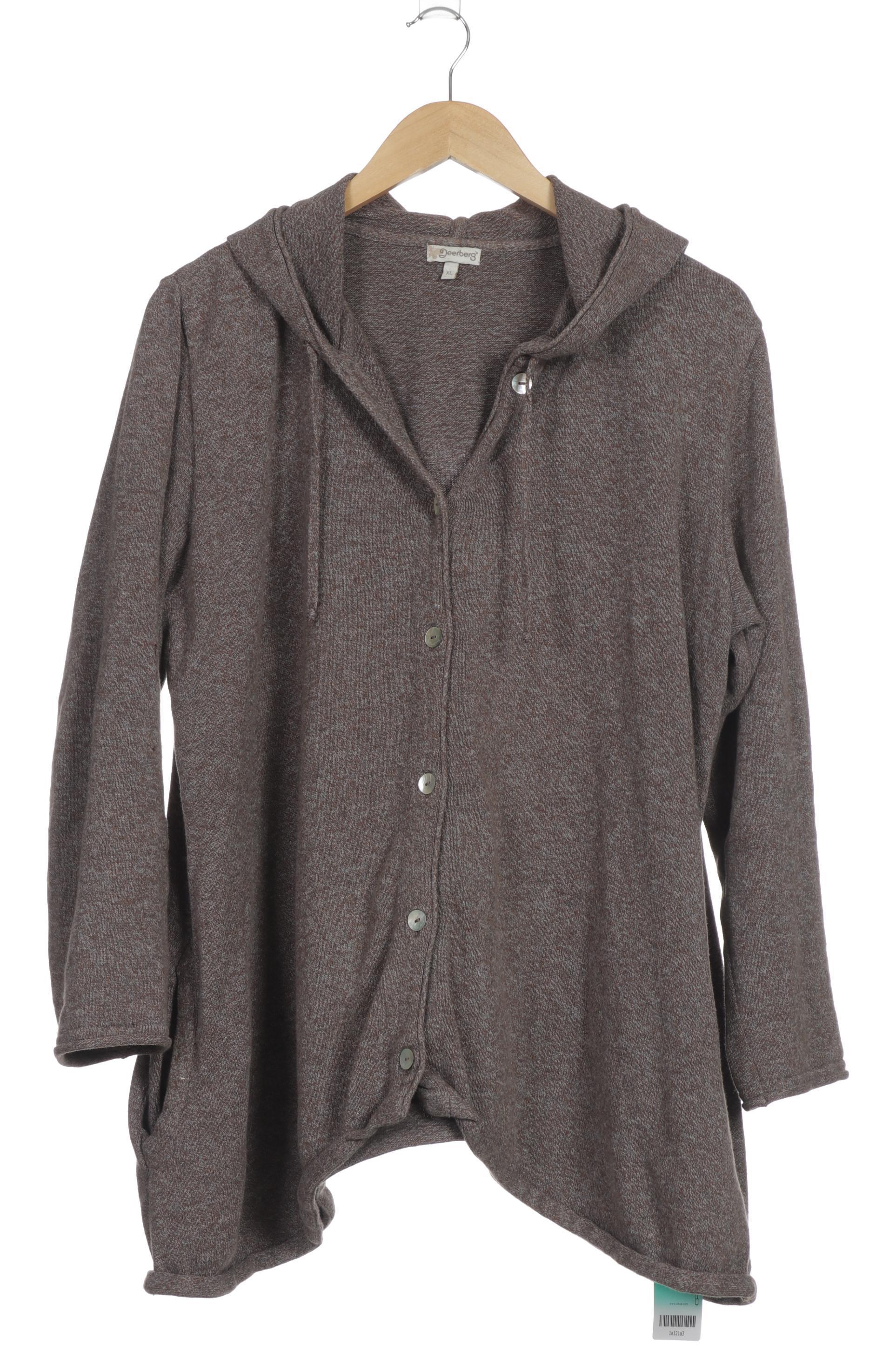 Deerberg Damen Strickjacke, braun, Gr.