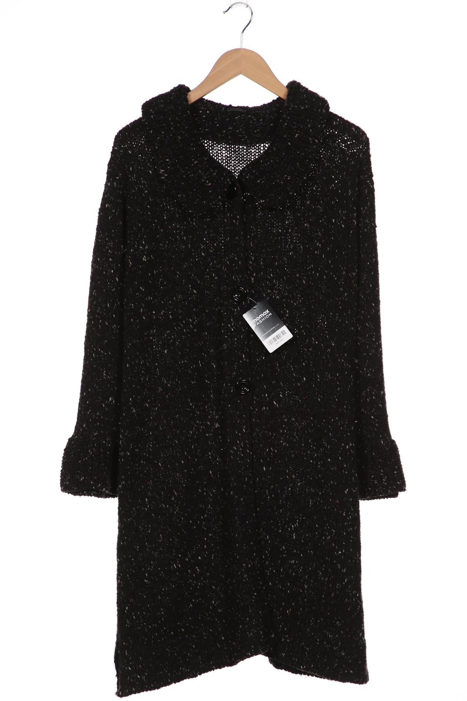 Deerberg Damen Strickjacke, schwarz, Gr. 38