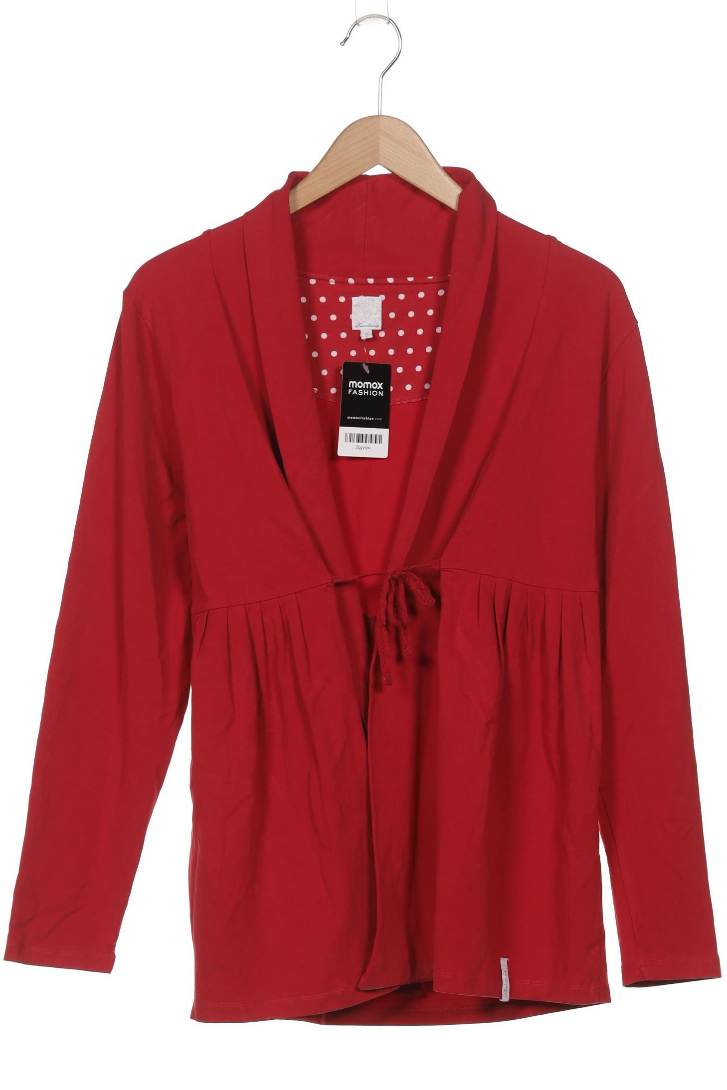 Deerberg Damen Strickjacke, rot, Gr. 38