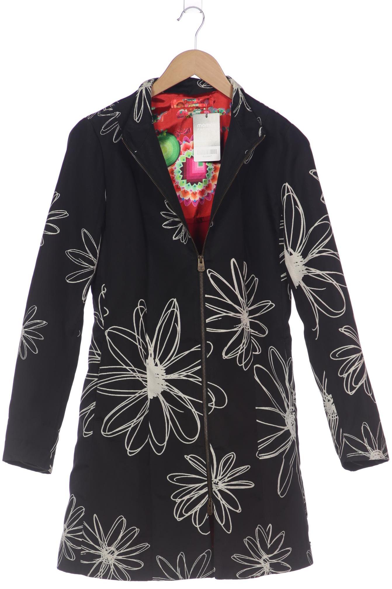 Desigual Damen Mantel, schwarz, Gr. 40