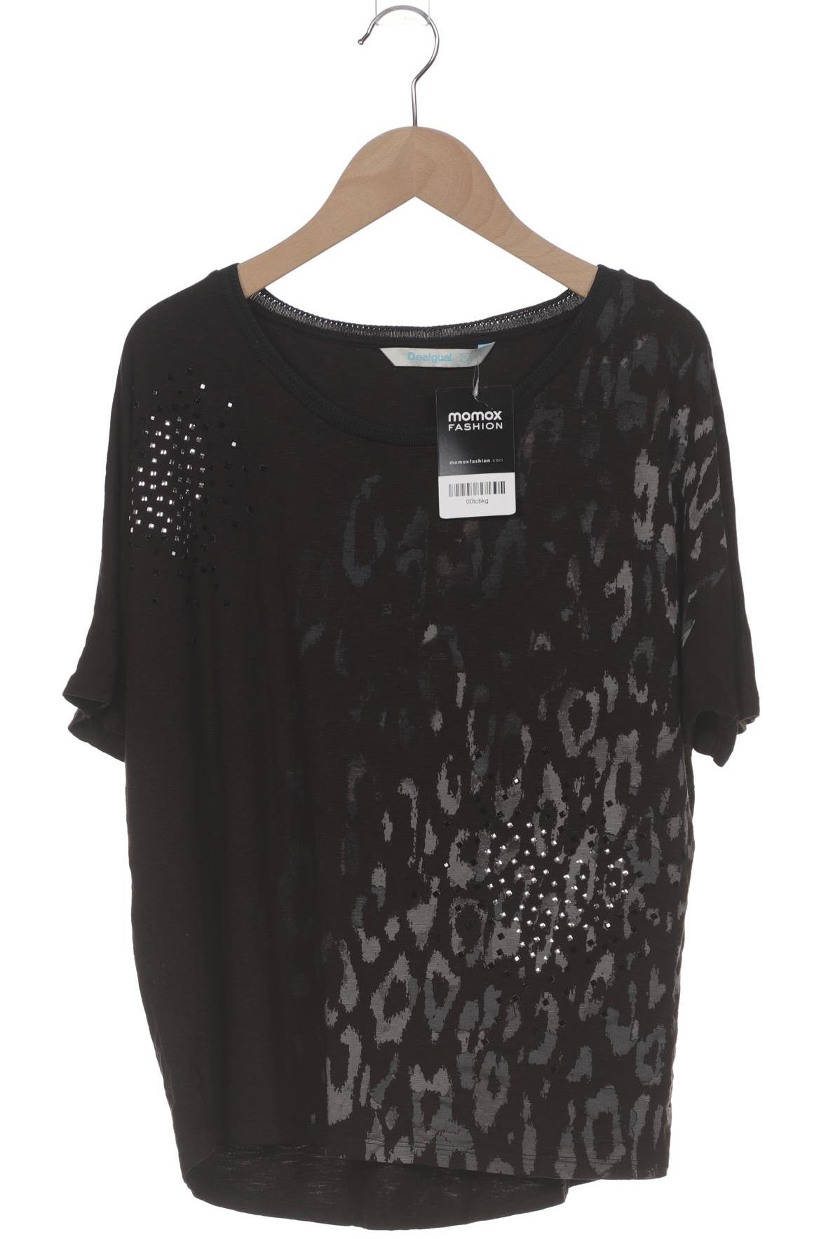 Desigual Damen T-Shirt, schwarz, Gr. 36