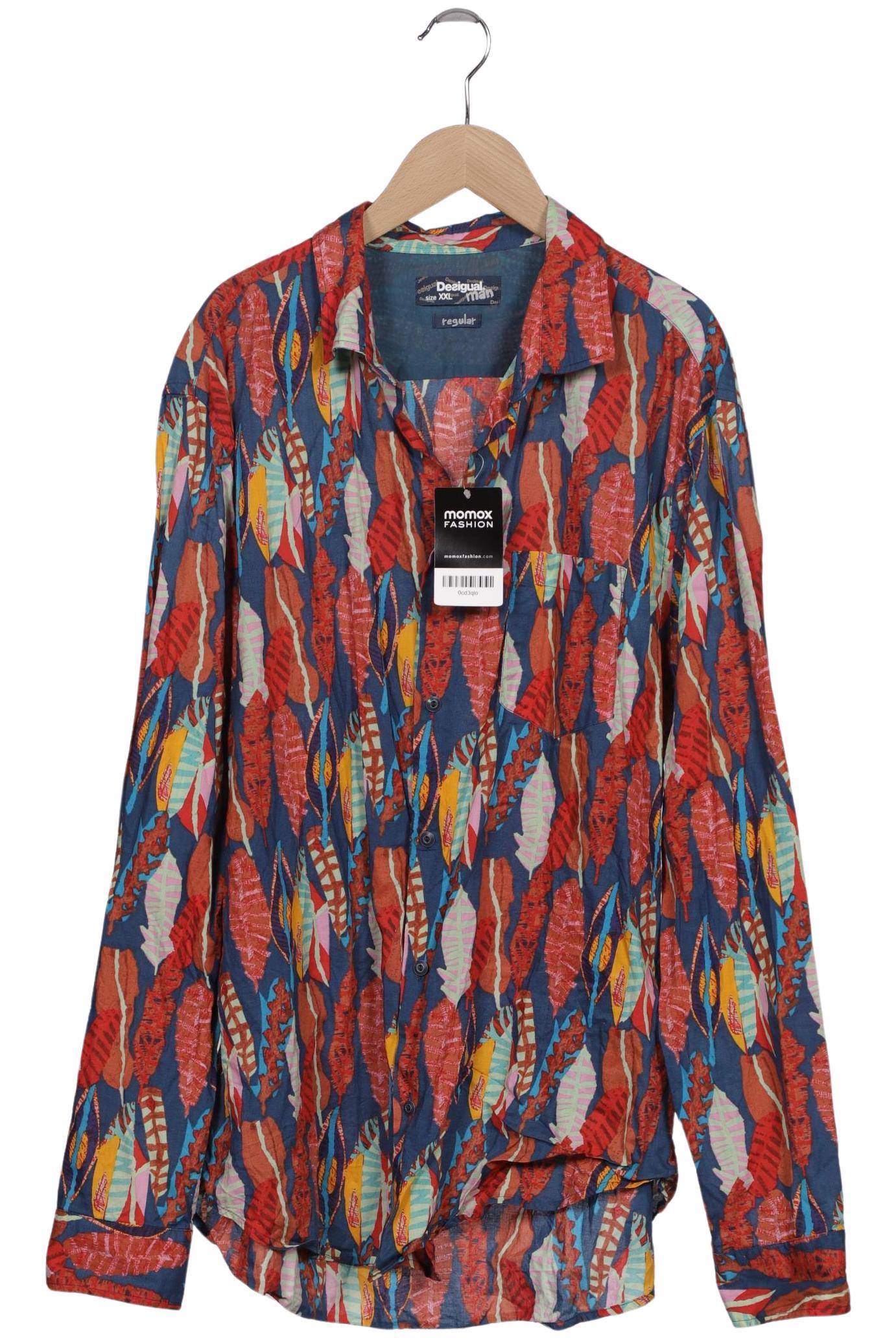 Desigual Herren Hemd, mehrfarbig, Gr. 56