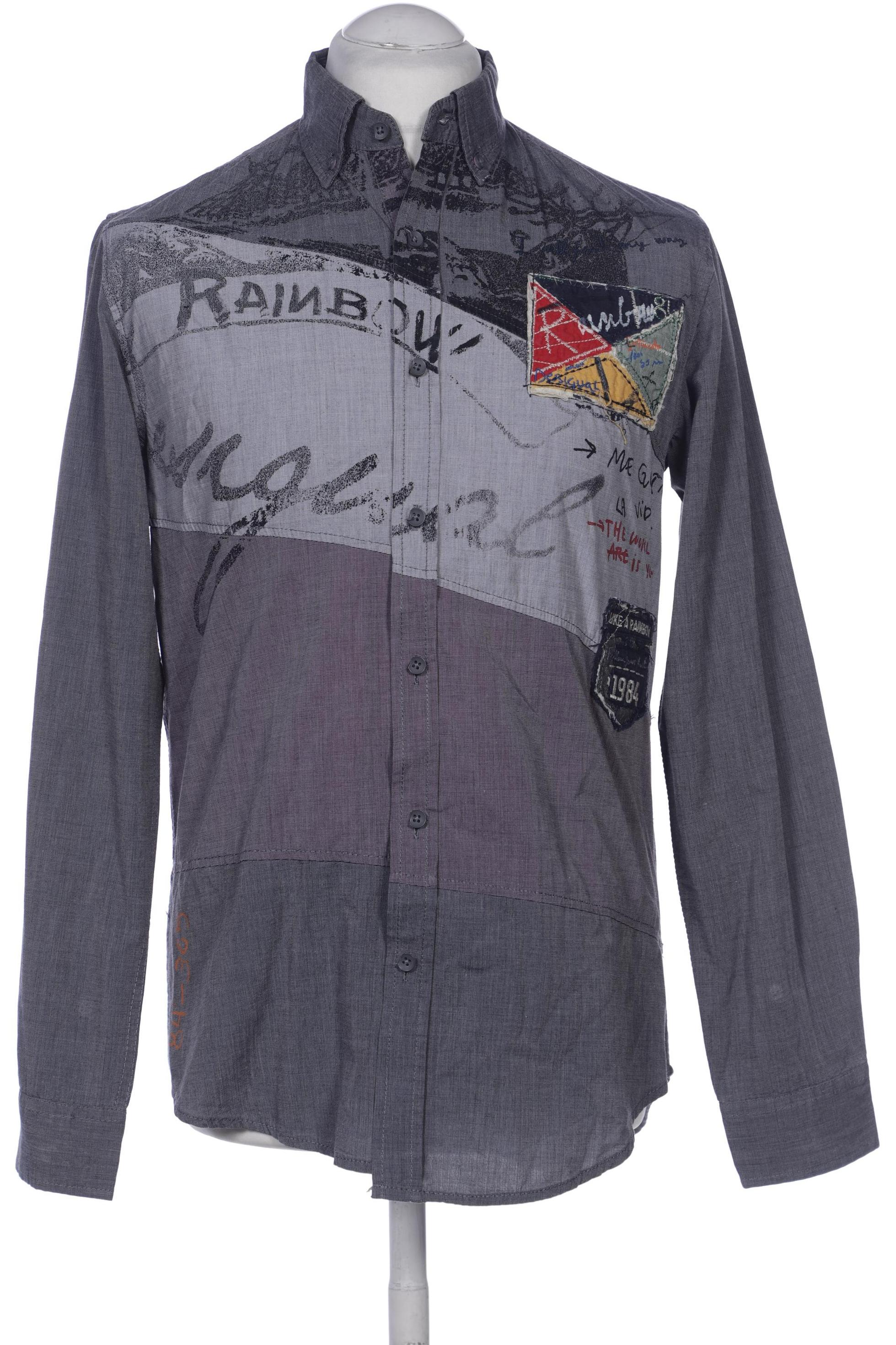 Desigual Herren Hemd, grau, Gr. 46