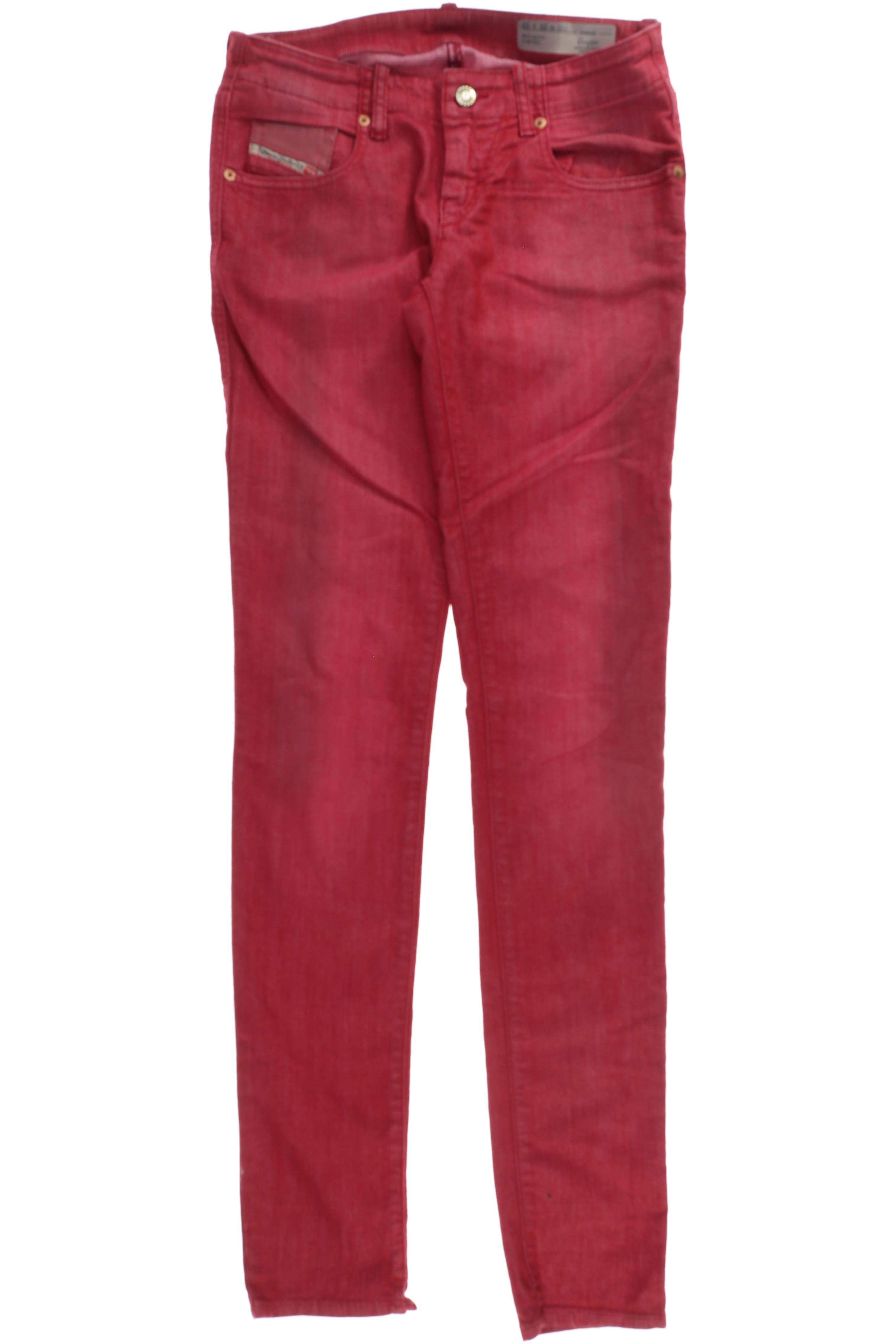 Diesel Damen Jeans, rot, Gr. 25