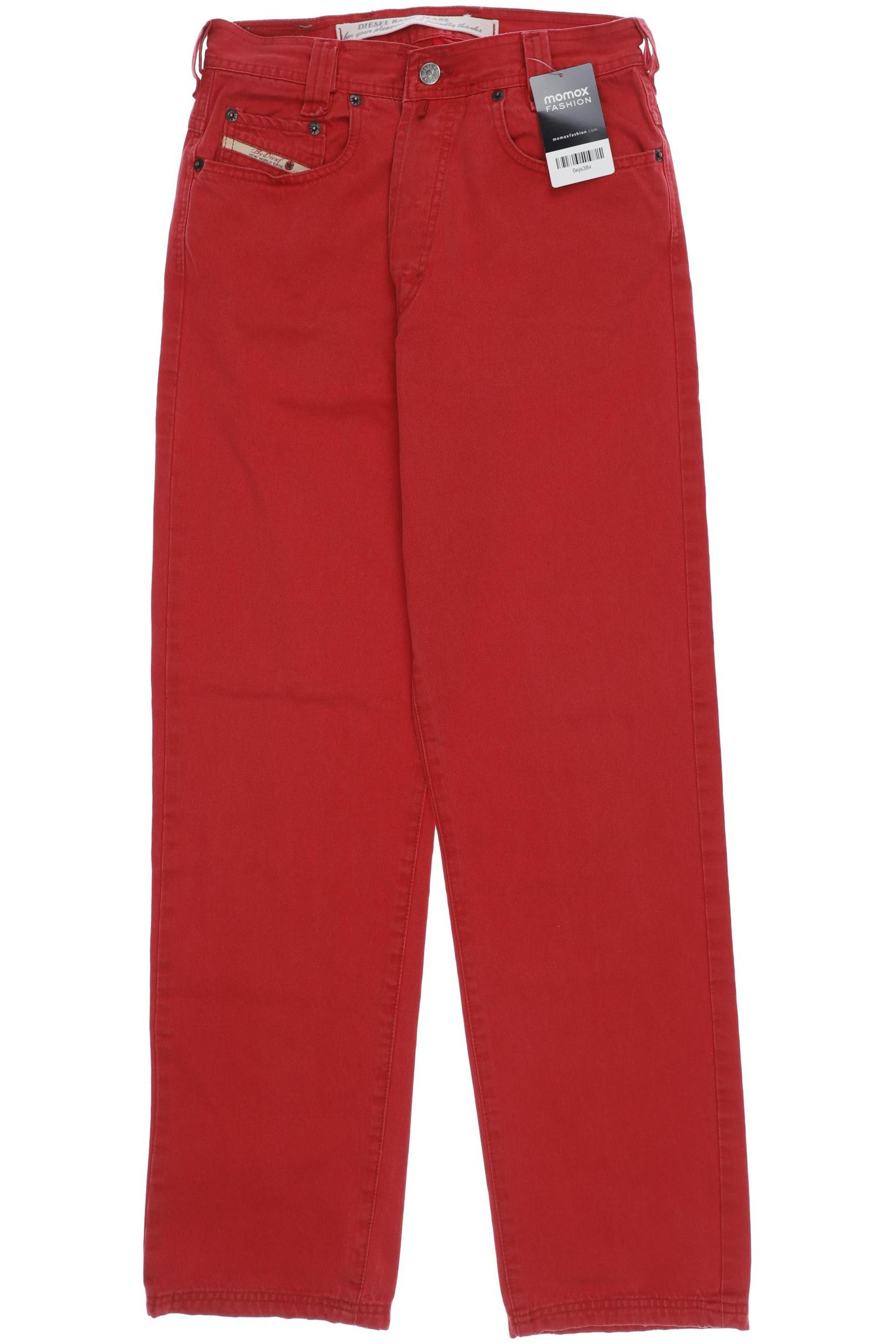 Diesel Damen Jeans, rot, Gr. 28