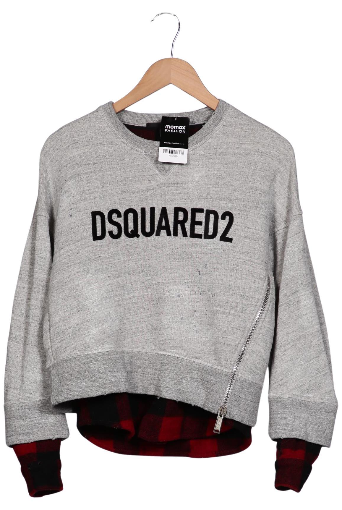 Dsquared2 Damen Sweatshirt, grau, Gr. 38