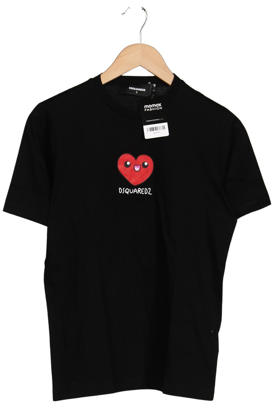 Dsquared2 Damen T-Shirt, schwarz, Gr. 36