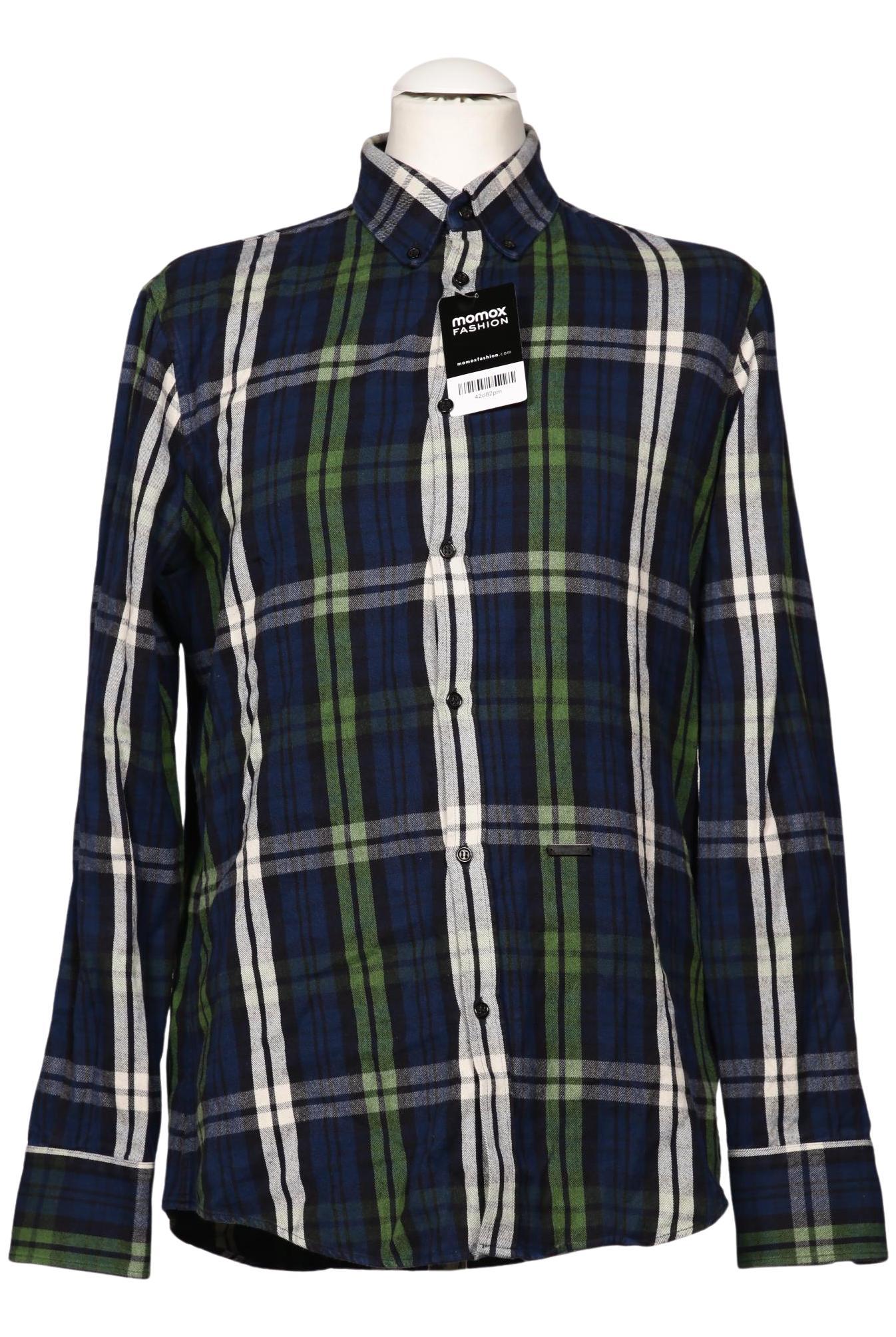 Dsquared2 Herren Hemd, marineblau, Gr. 48