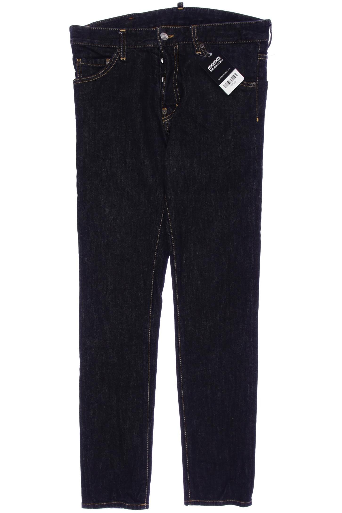 Dsquared2 Herren Jeans, schwarz, Gr. 48