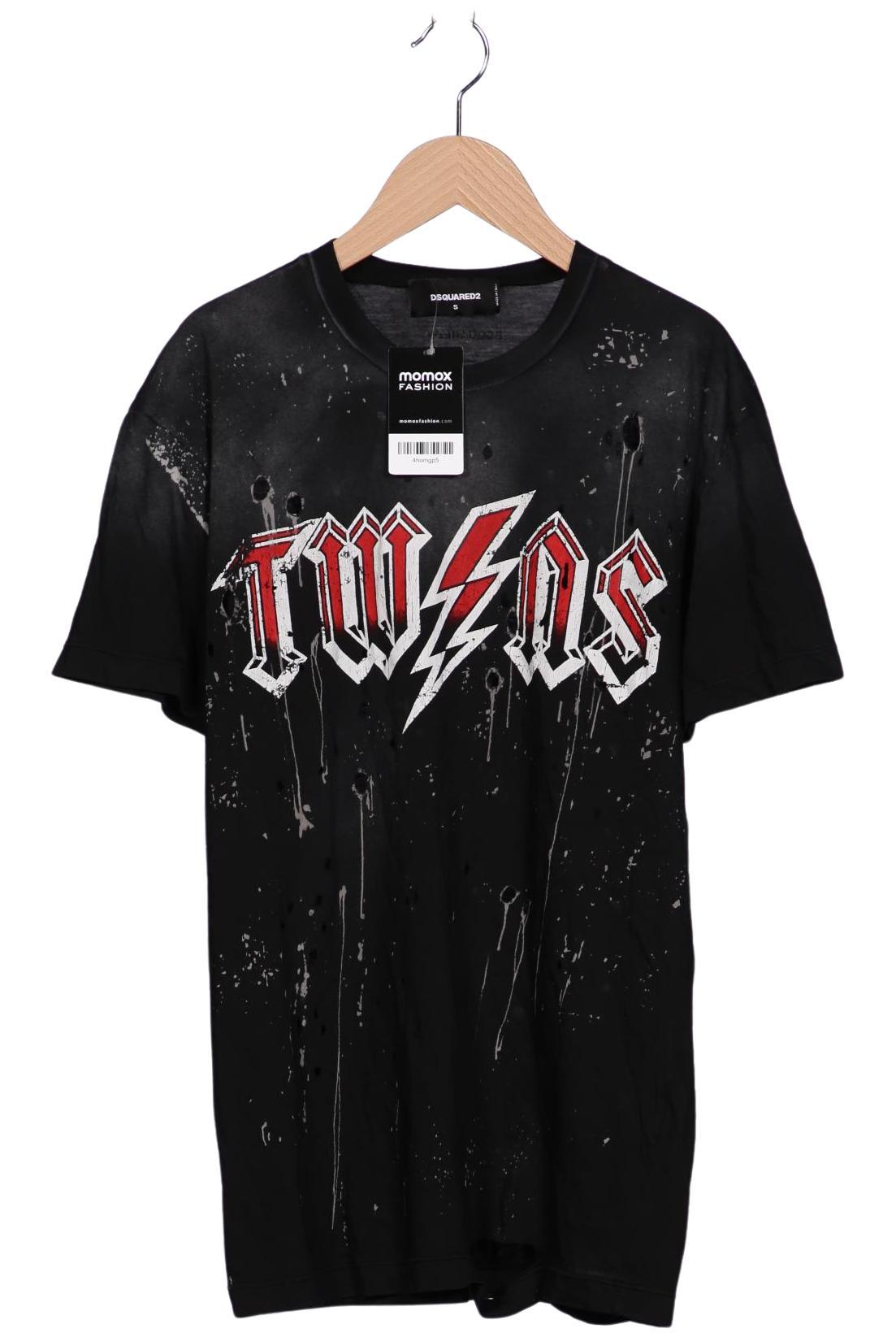 Dsquared2 Herren T-Shirt, schwarz, Gr. 46