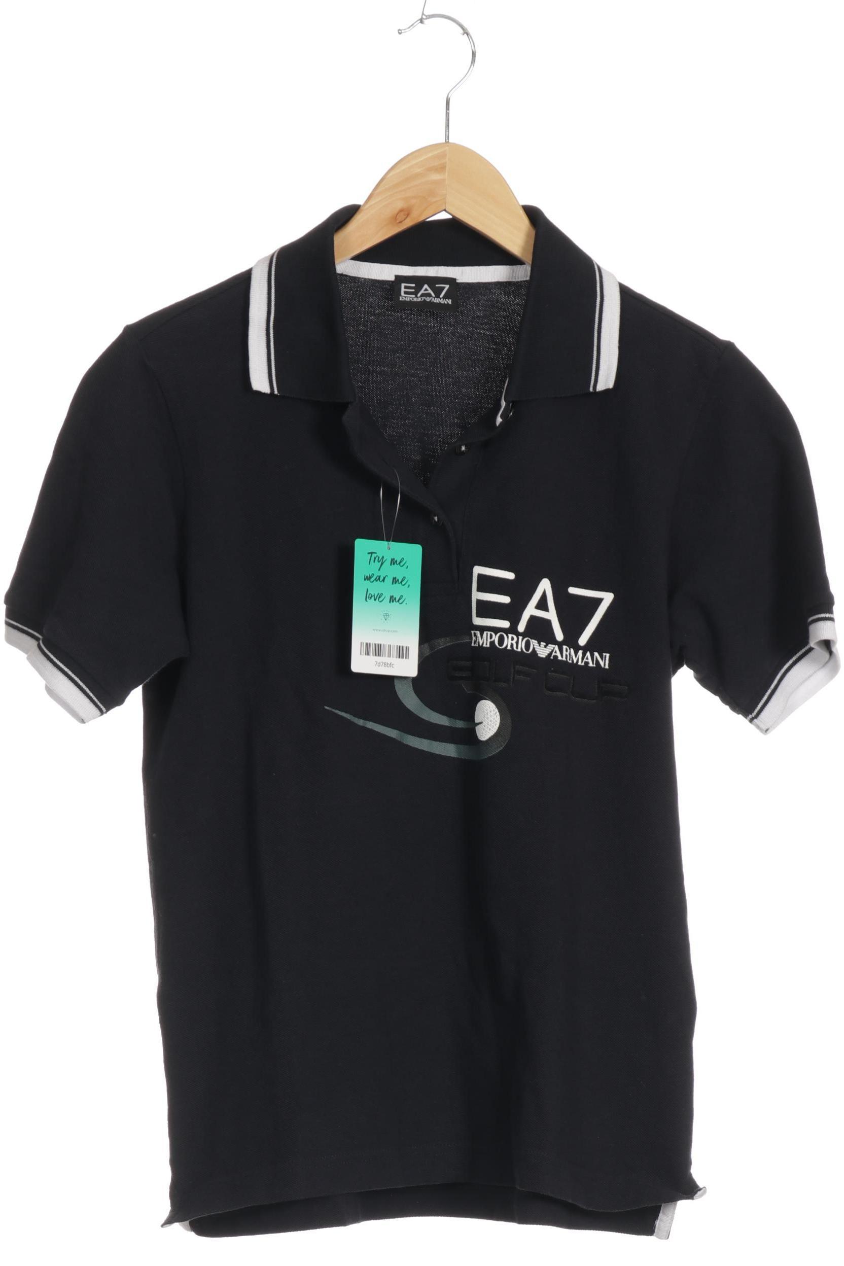 EA7 Emporio Armani Damen Poloshirt, blau, Gr.