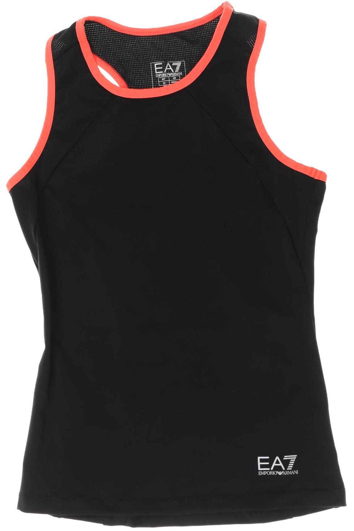 EA7 Emporio Armani Damen Top, schwarz, Gr.