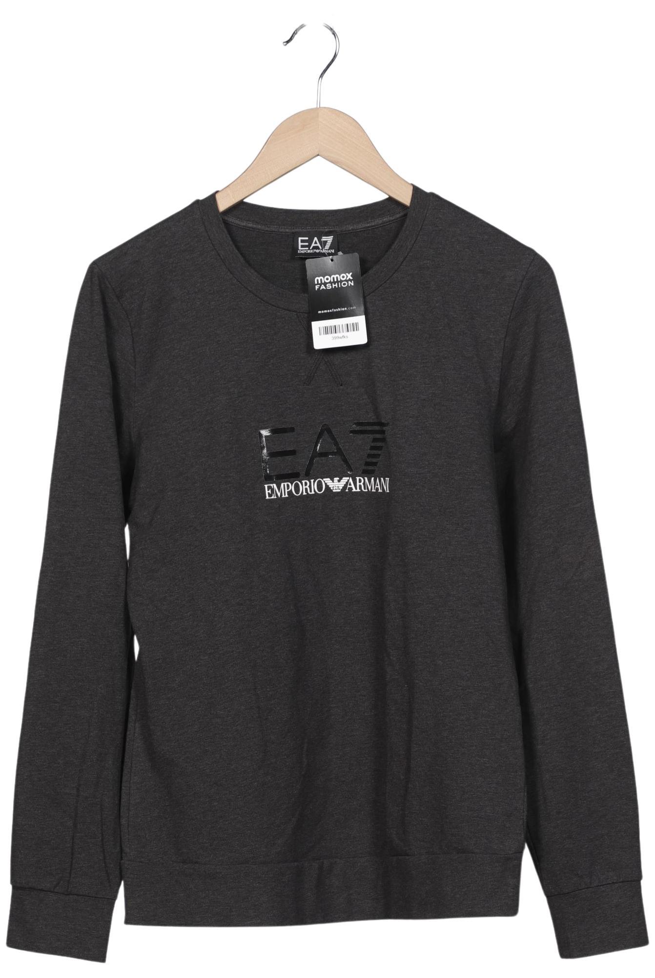 EA7 Emporio Armani Herren Sweatshirt, grau, Gr. 52