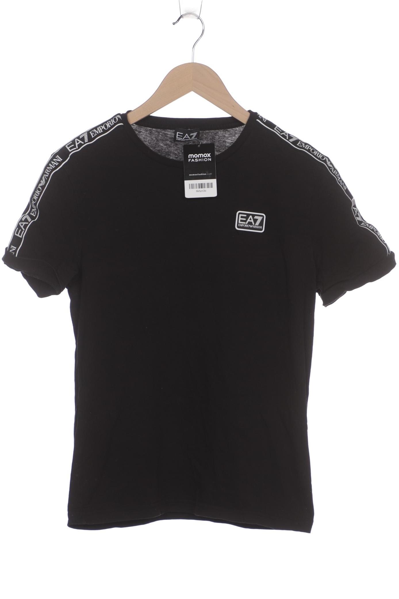 EA7 Emporio Armani Herren T-Shirt, schwarz, Gr. 46