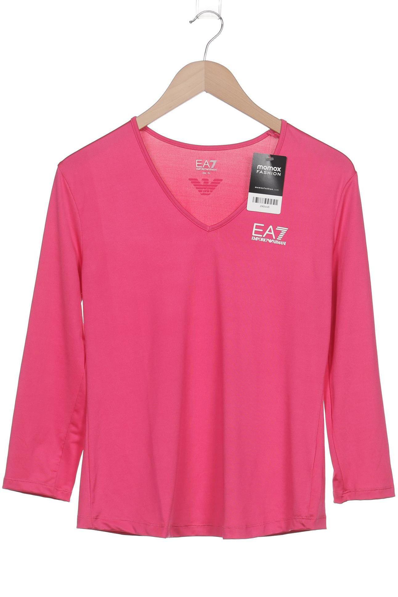EA7 Emporio Armani Damen Langarmshirt, pink, Gr. 44