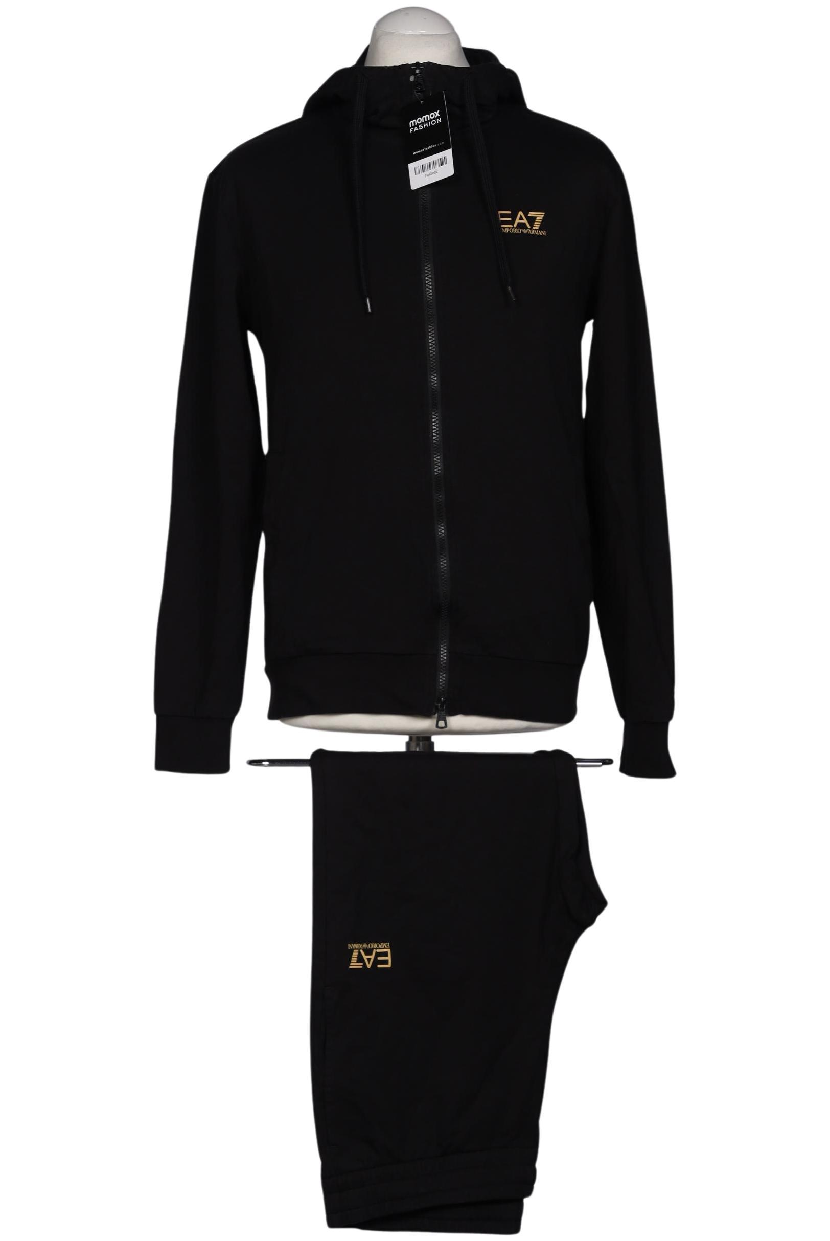 EA7 Emporio Armani Herren Anzug, schwarz, Gr. 48