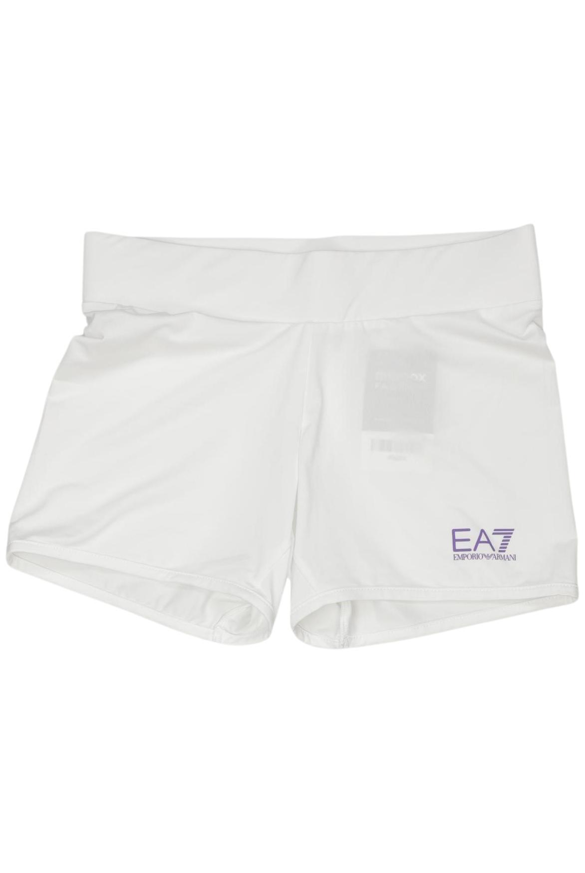 EA7 Emporio Armani Damen Shorts, weiß, Gr. 34