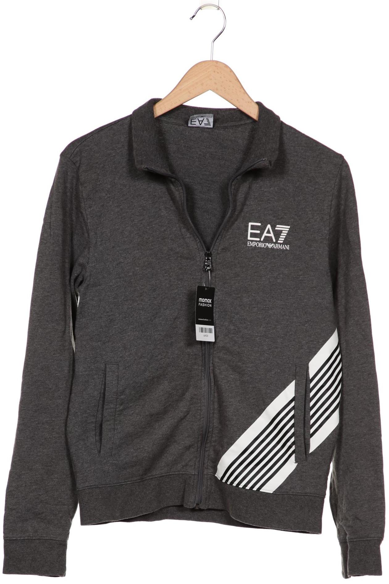 EA7 Emporio Armani Herren Sweatshirt, grau, Gr. 46