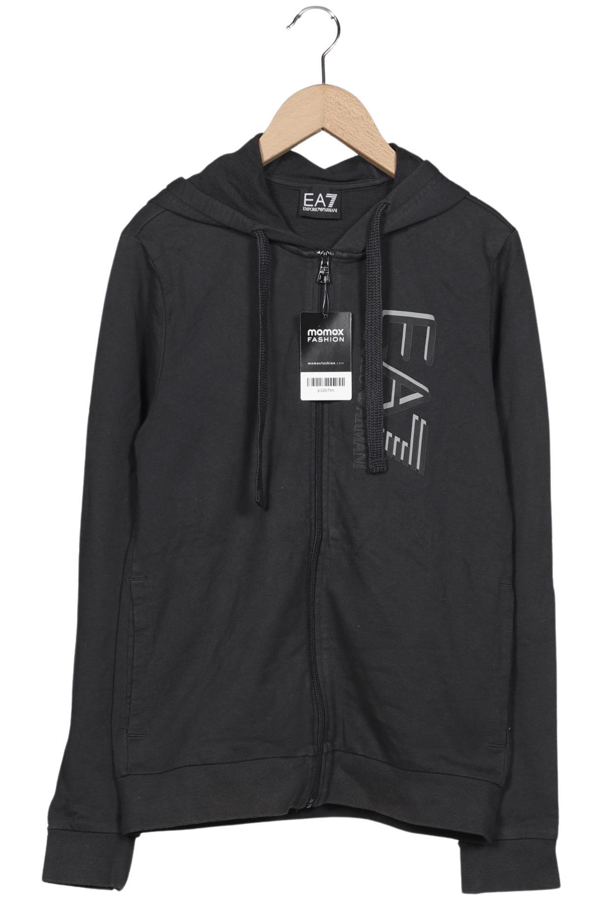 EA7 Emporio Armani Herren Kapuzenpullover, grau, Gr. 44