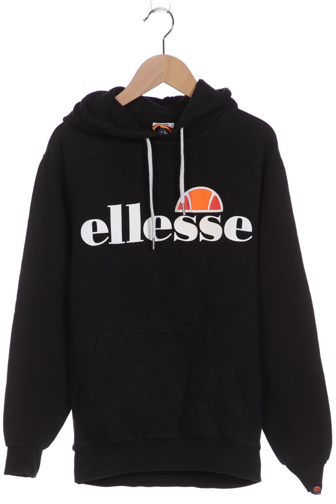 ellesse Damen Kapuzenpullover, schwarz, Gr. 36