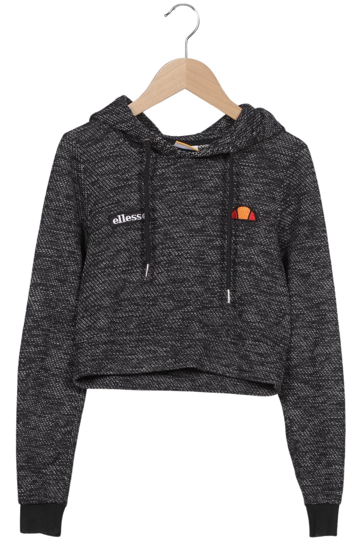 ellesse Damen Kapuzenpullover, grau, Gr. 34