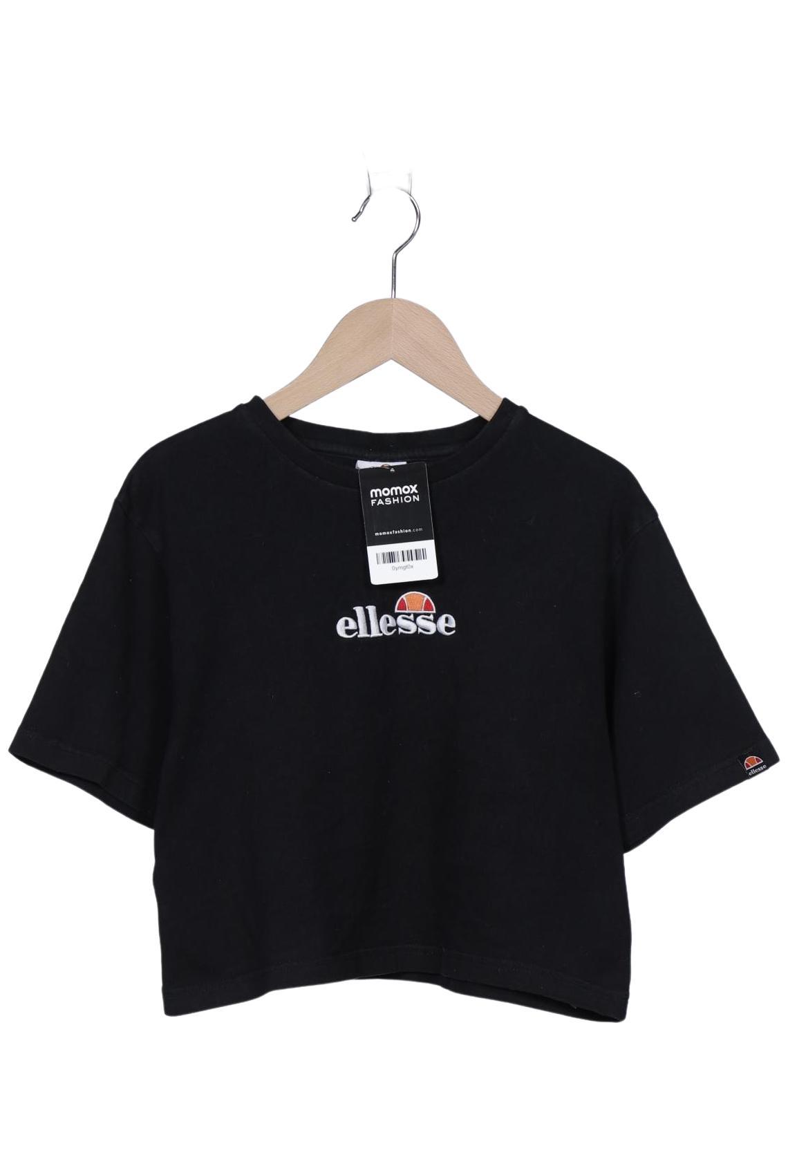 ellesse Damen T-Shirt, schwarz, Gr. 38