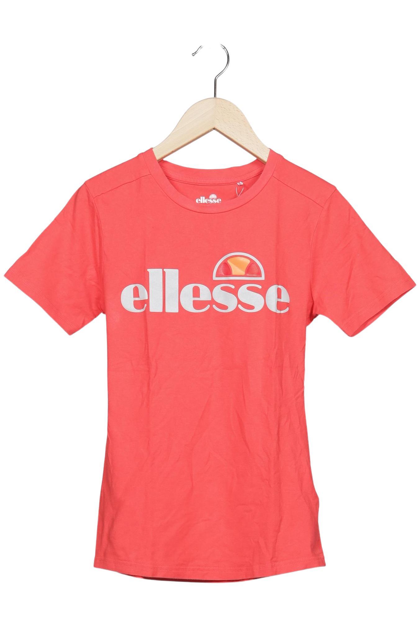 ellesse Damen T-Shirt, rot, Gr. 36