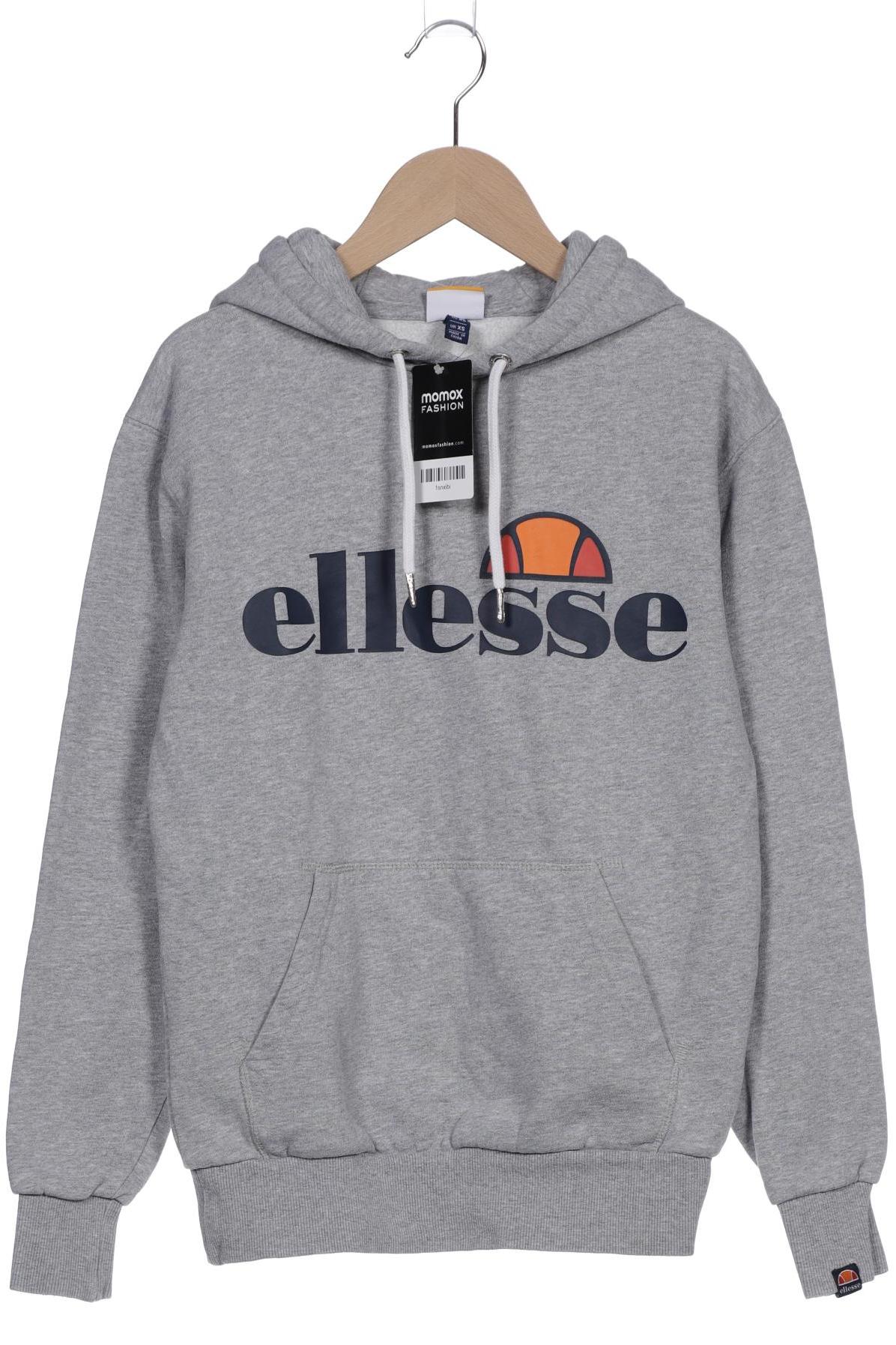 ellesse Herren Kapuzenpullover, grau, Gr. 44