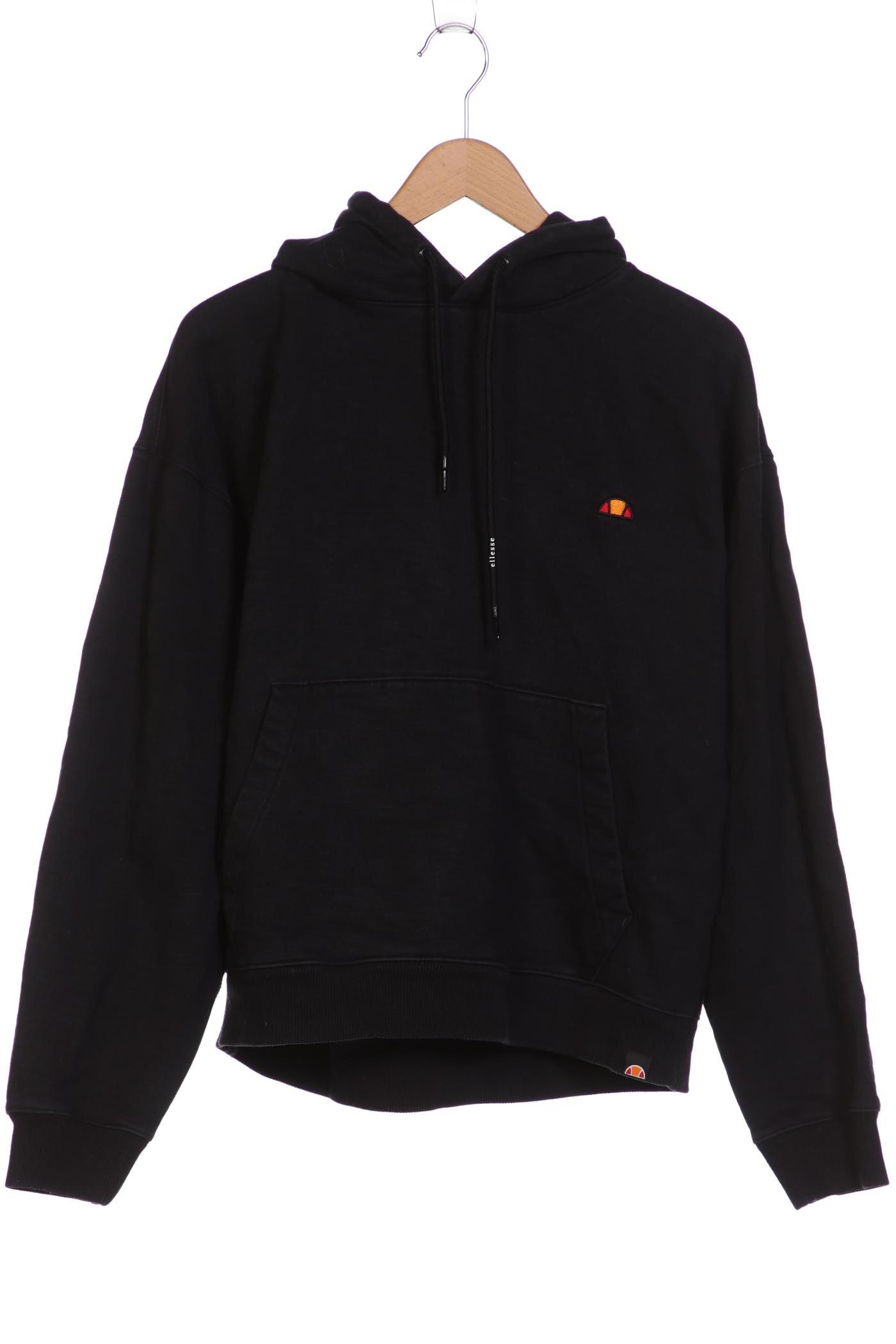ellesse Herren Kapuzenpullover, schwarz, Gr. 54