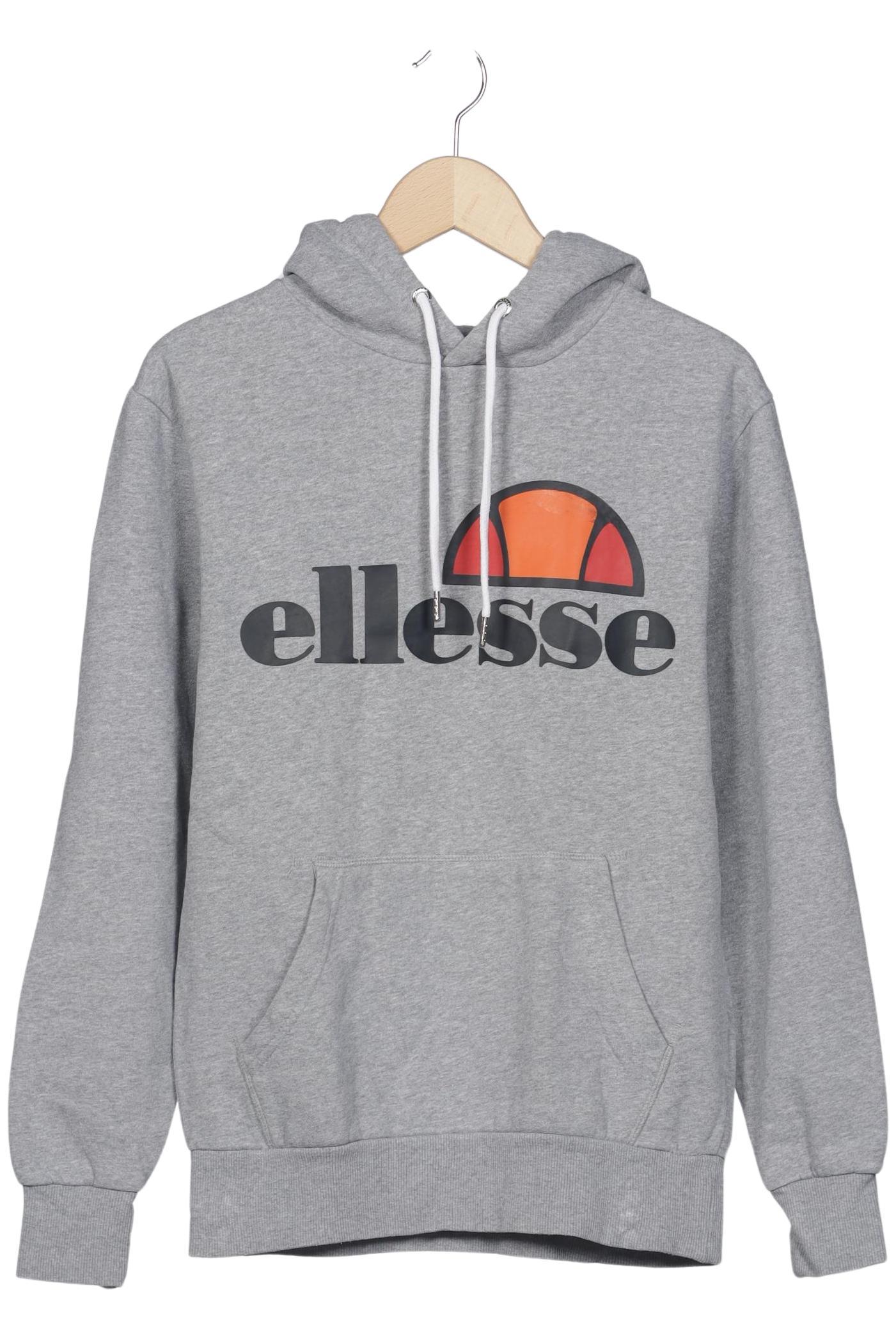 ellesse Herren Kapuzenpullover, grau, Gr. 46