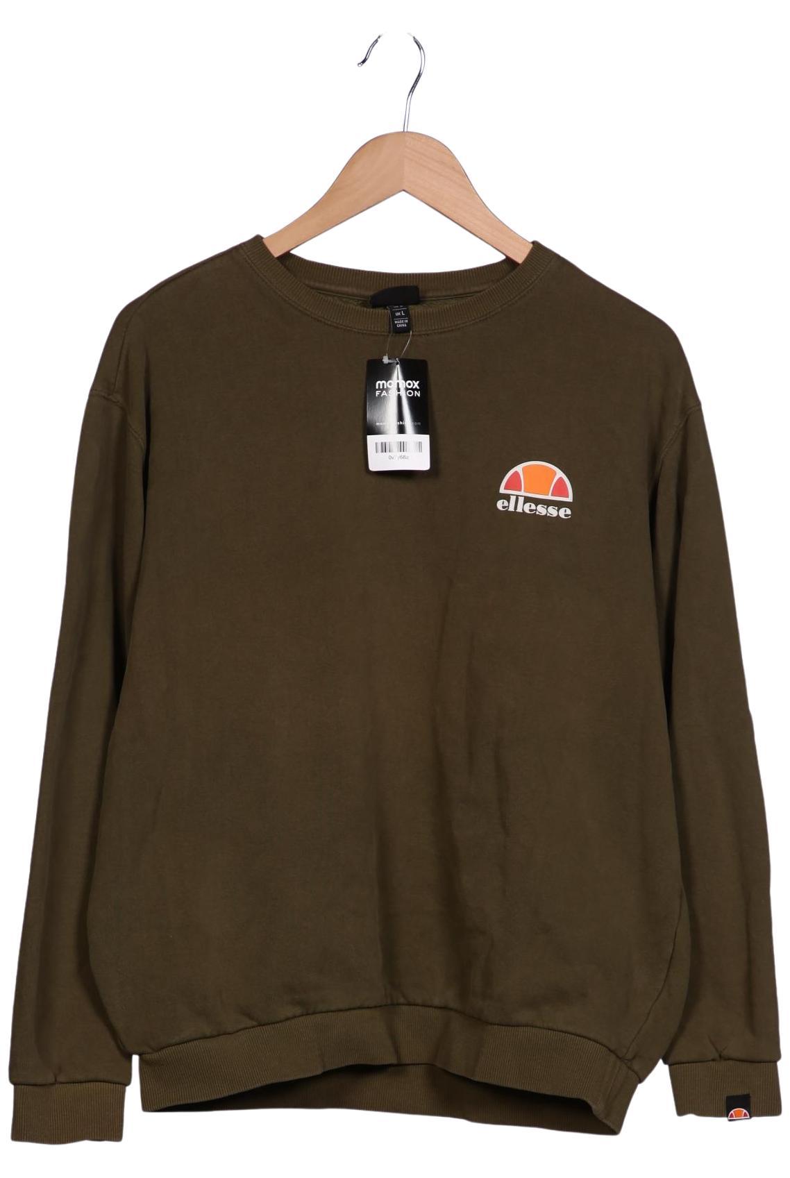 ellesse Herren Sweatshirt, grün, Gr. 52