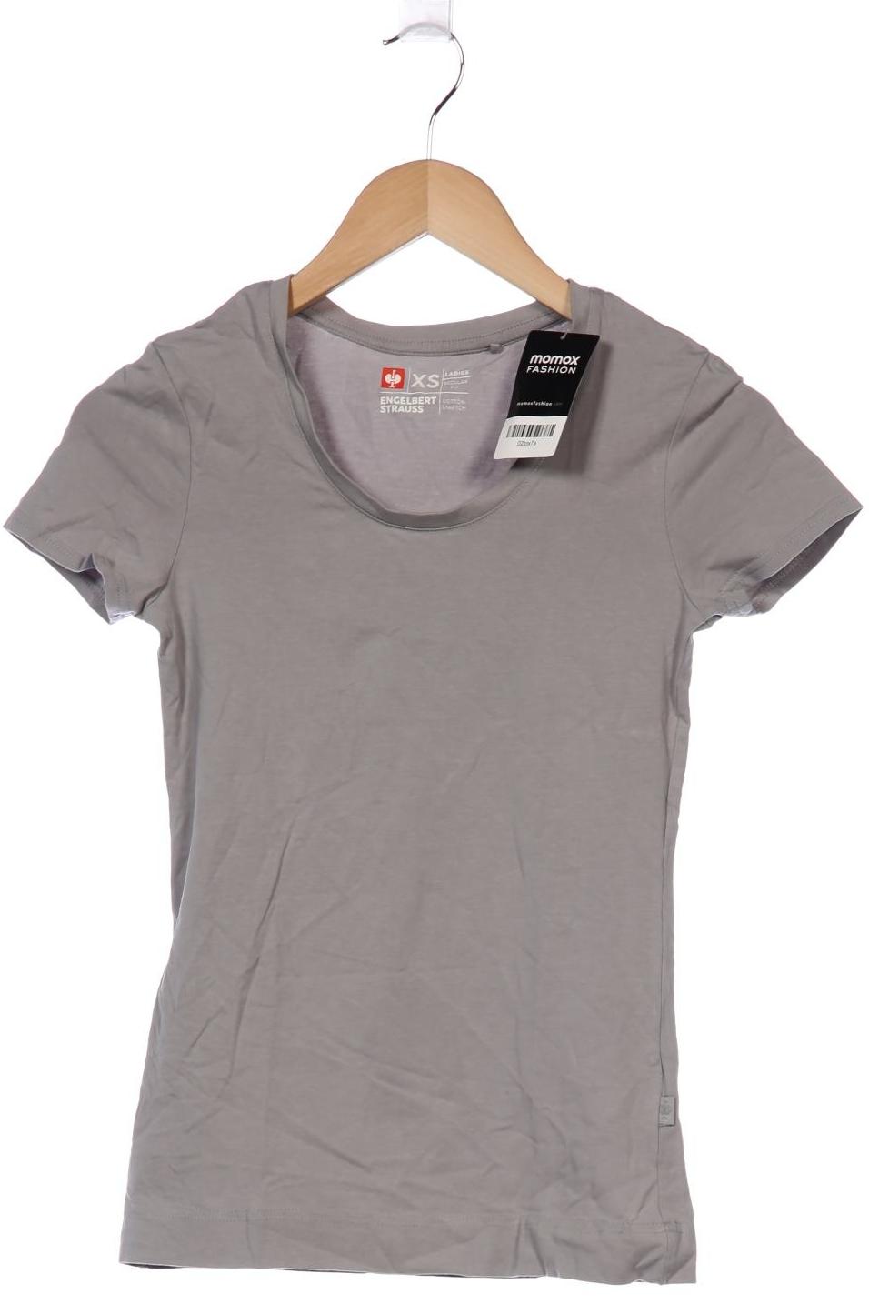 engelbert strauss Damen T-Shirt, grau, Gr. 34