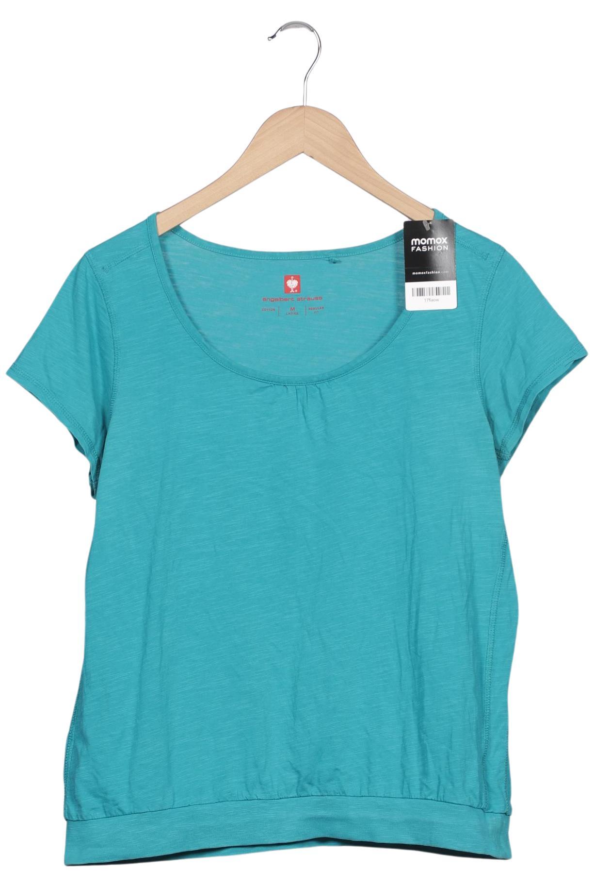 engelbert strauss Damen T-Shirt, türkis, Gr. 38