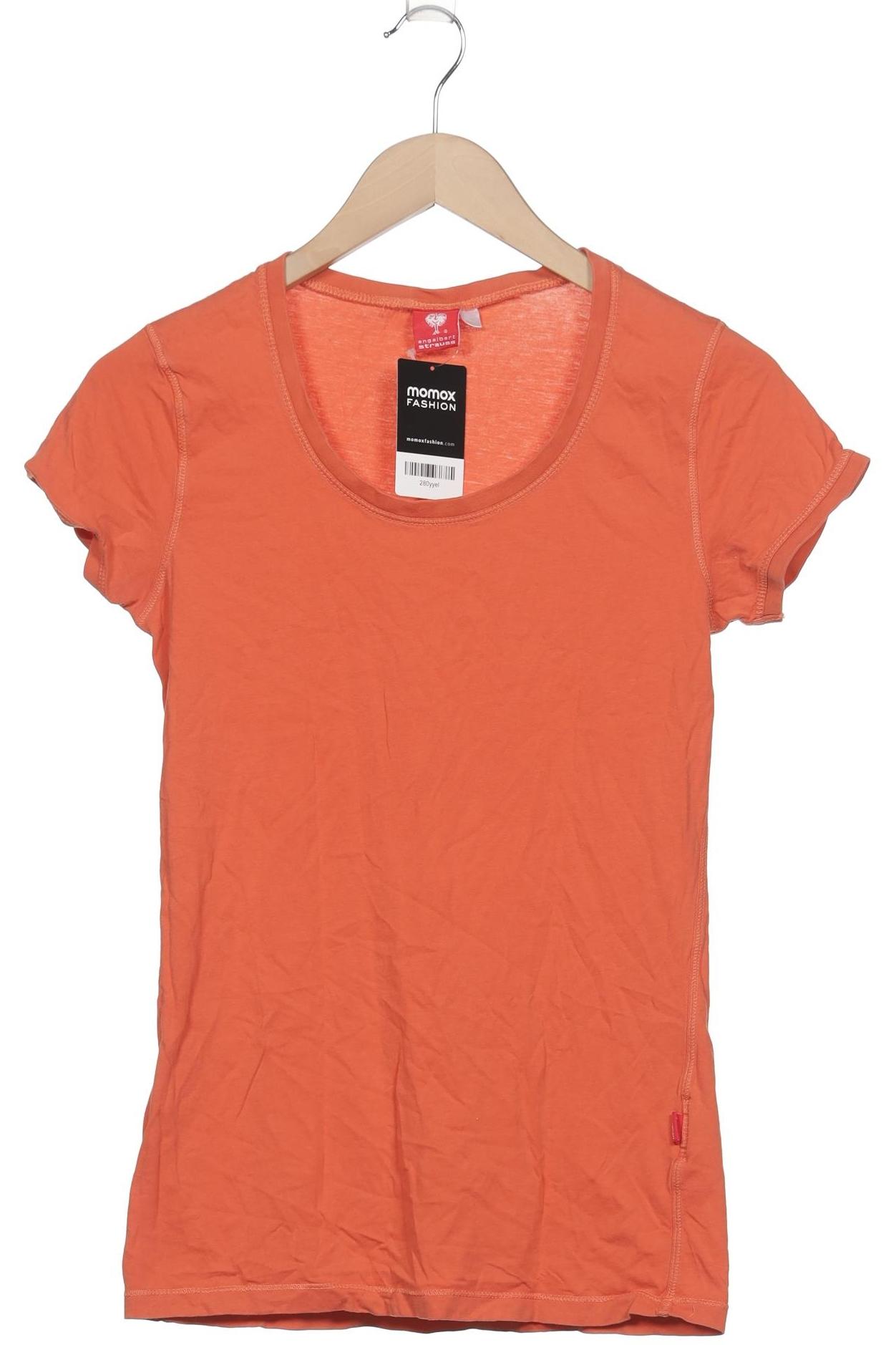 engelbert strauss Damen T-Shirt, orange, Gr. 36
