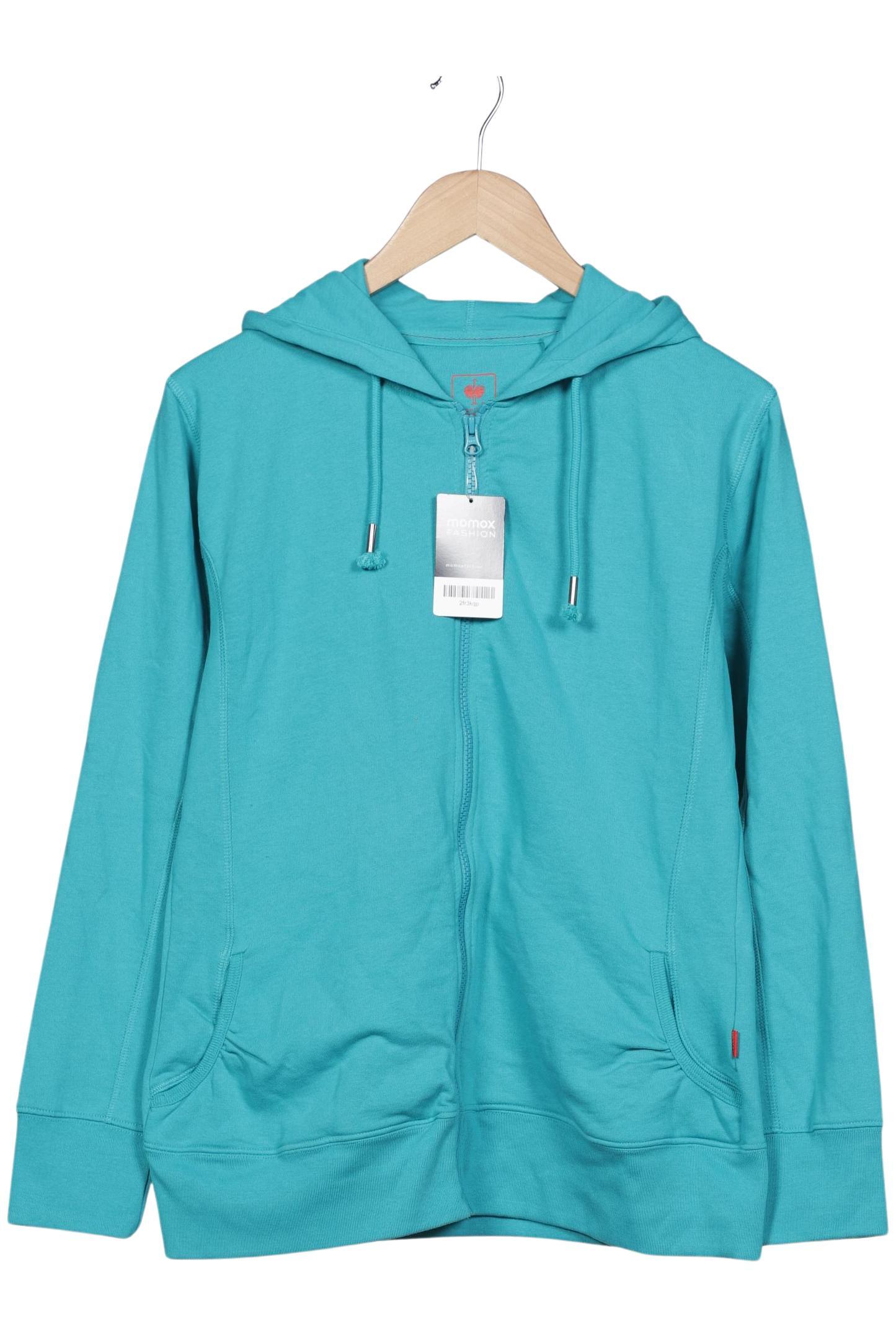 engelbert strauss Damen Kapuzenpullover, türkis, Gr. 44