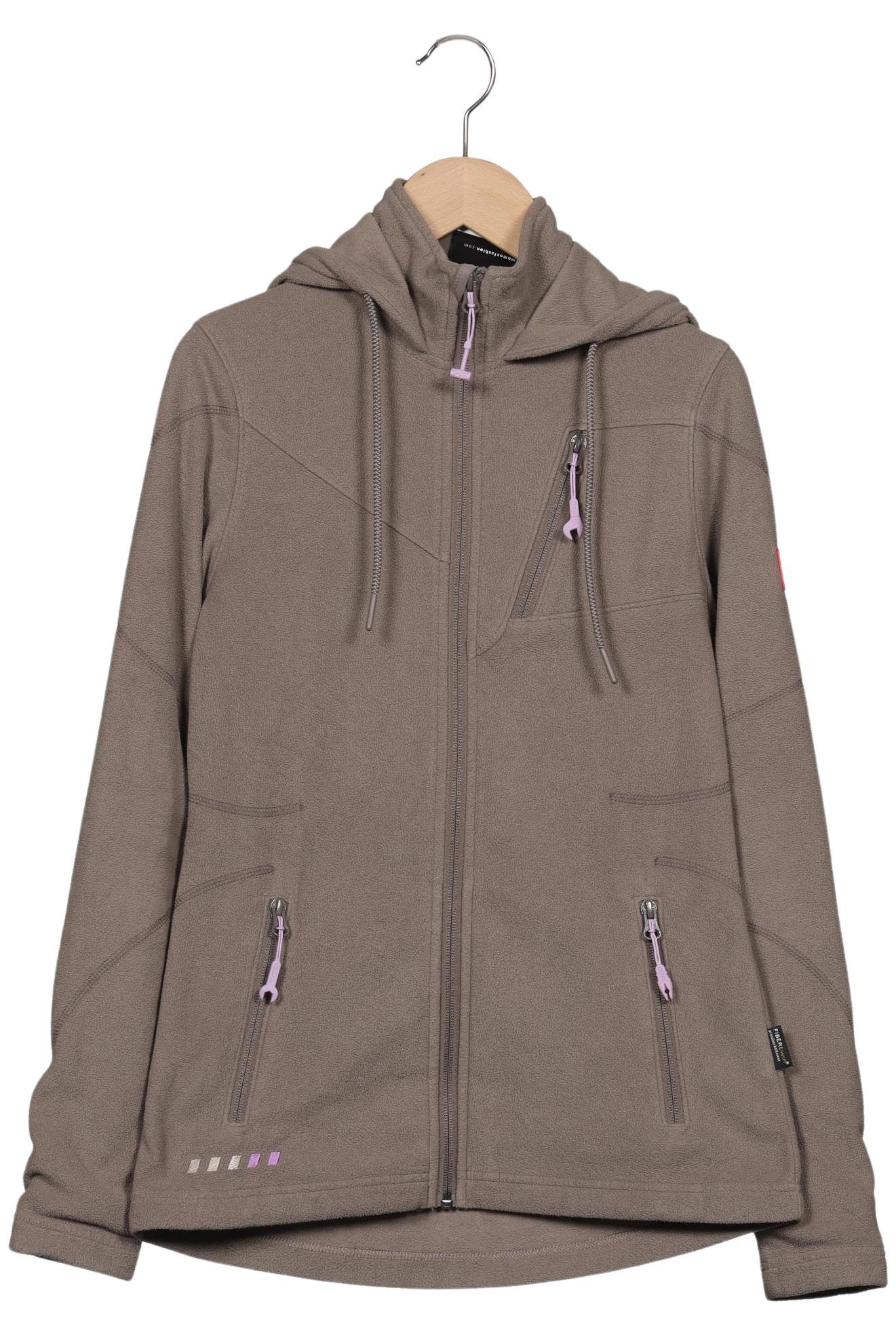 engelbert strauss Damen Kapuzenpullover, braun, Gr. 34