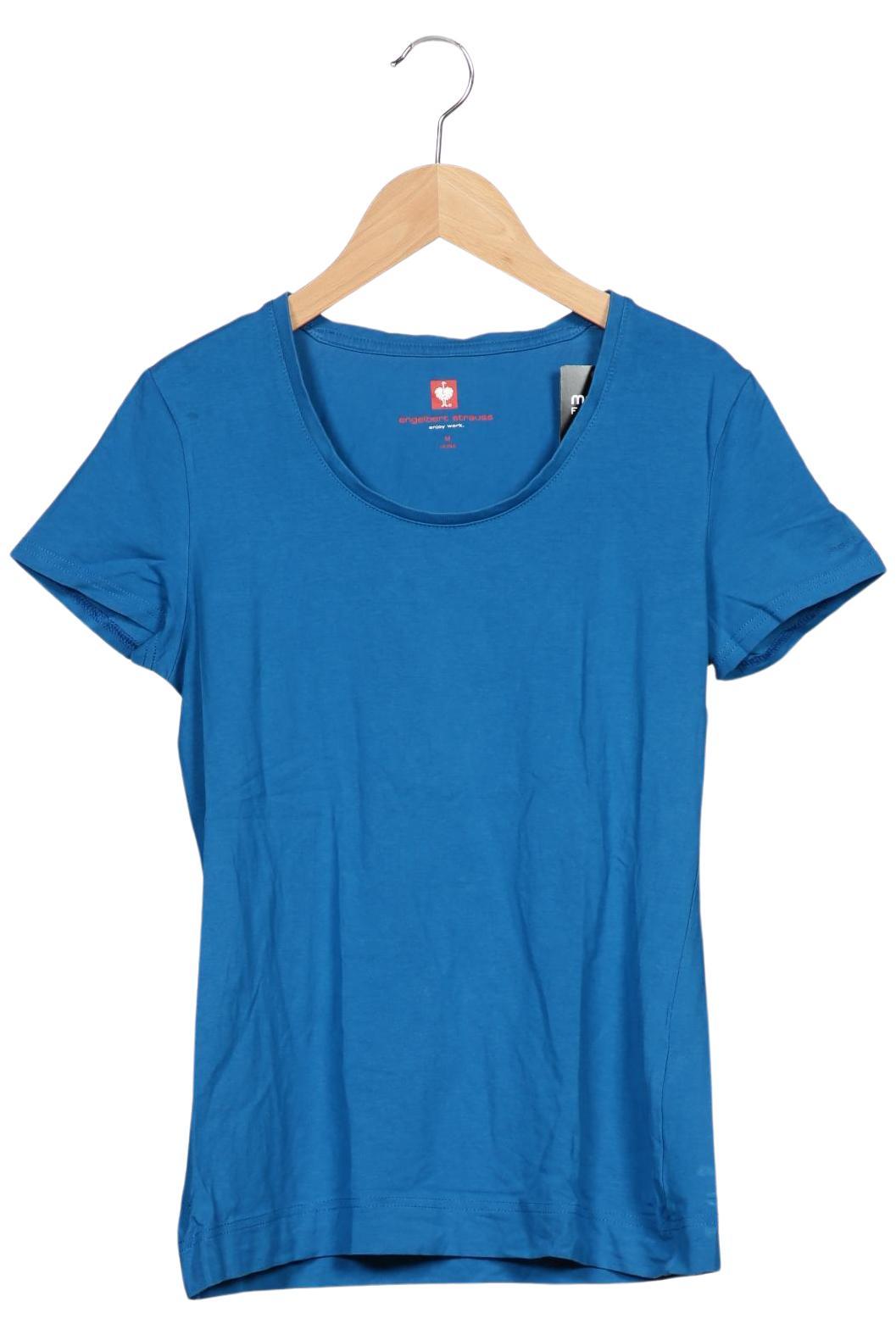 engelbert strauss Damen T-Shirt, blau, Gr. 38