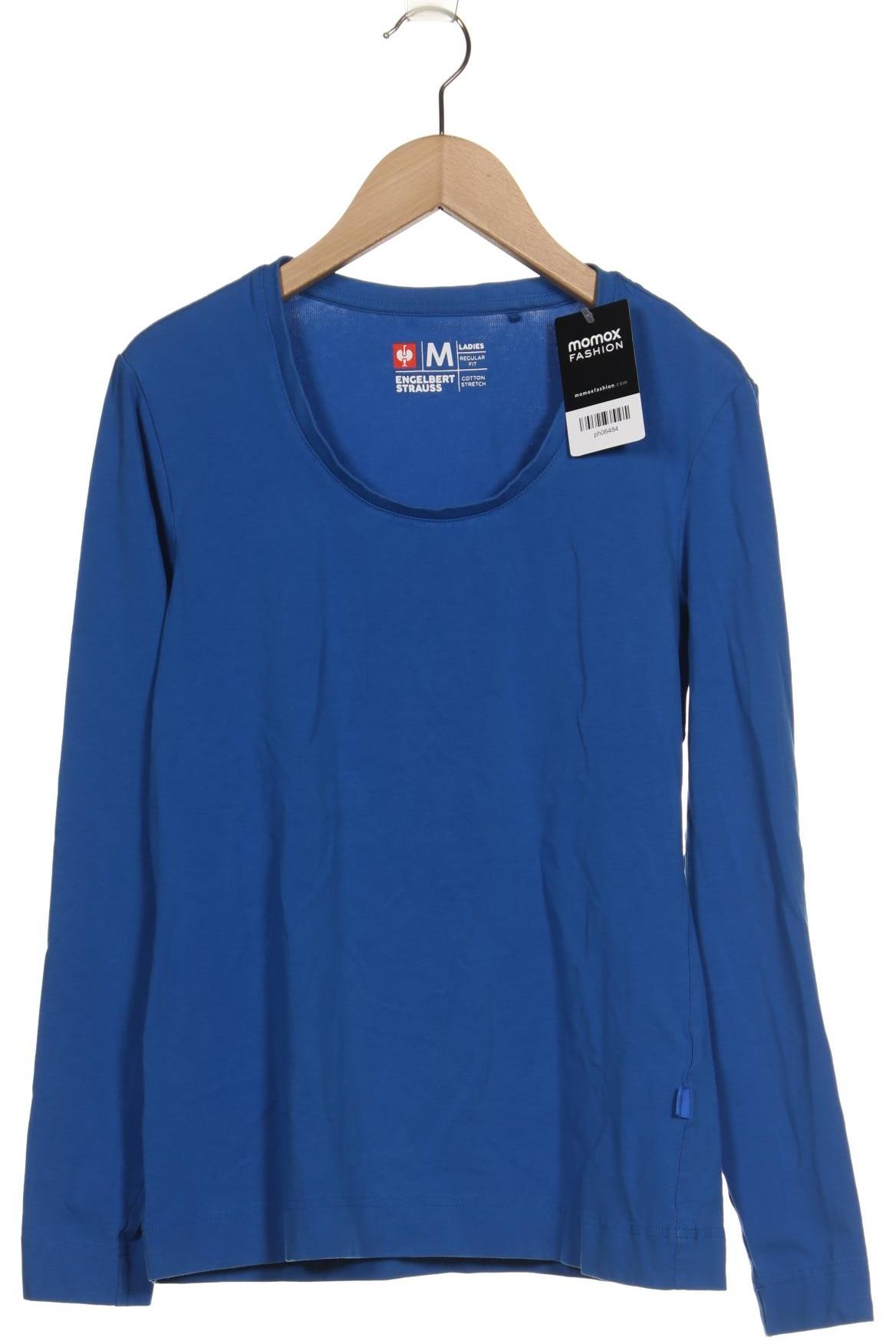 engelbert strauss Damen Langarmshirt, blau, Gr. 38