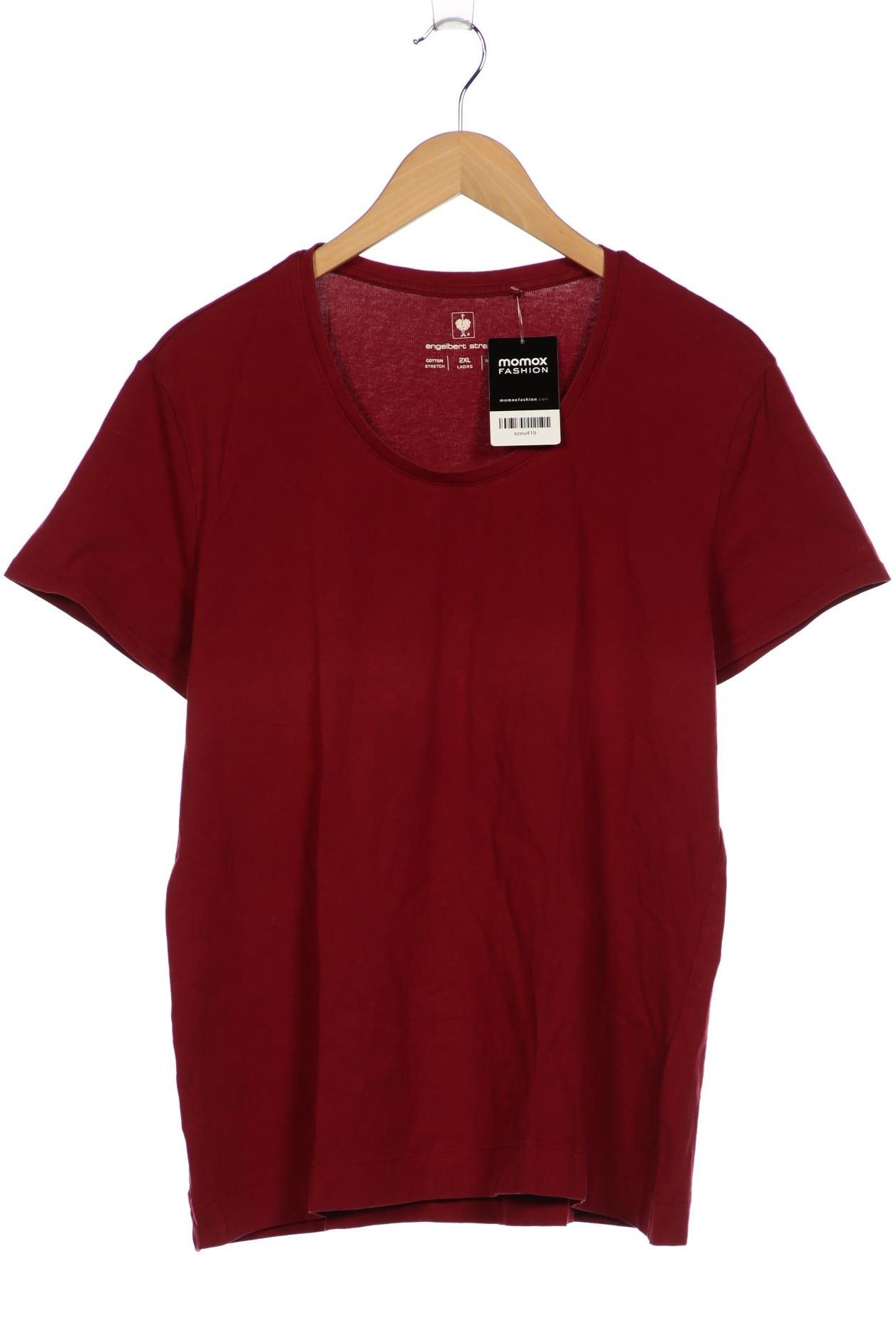 engelbert strauss Damen T-Shirt, bordeaux, Gr. 46