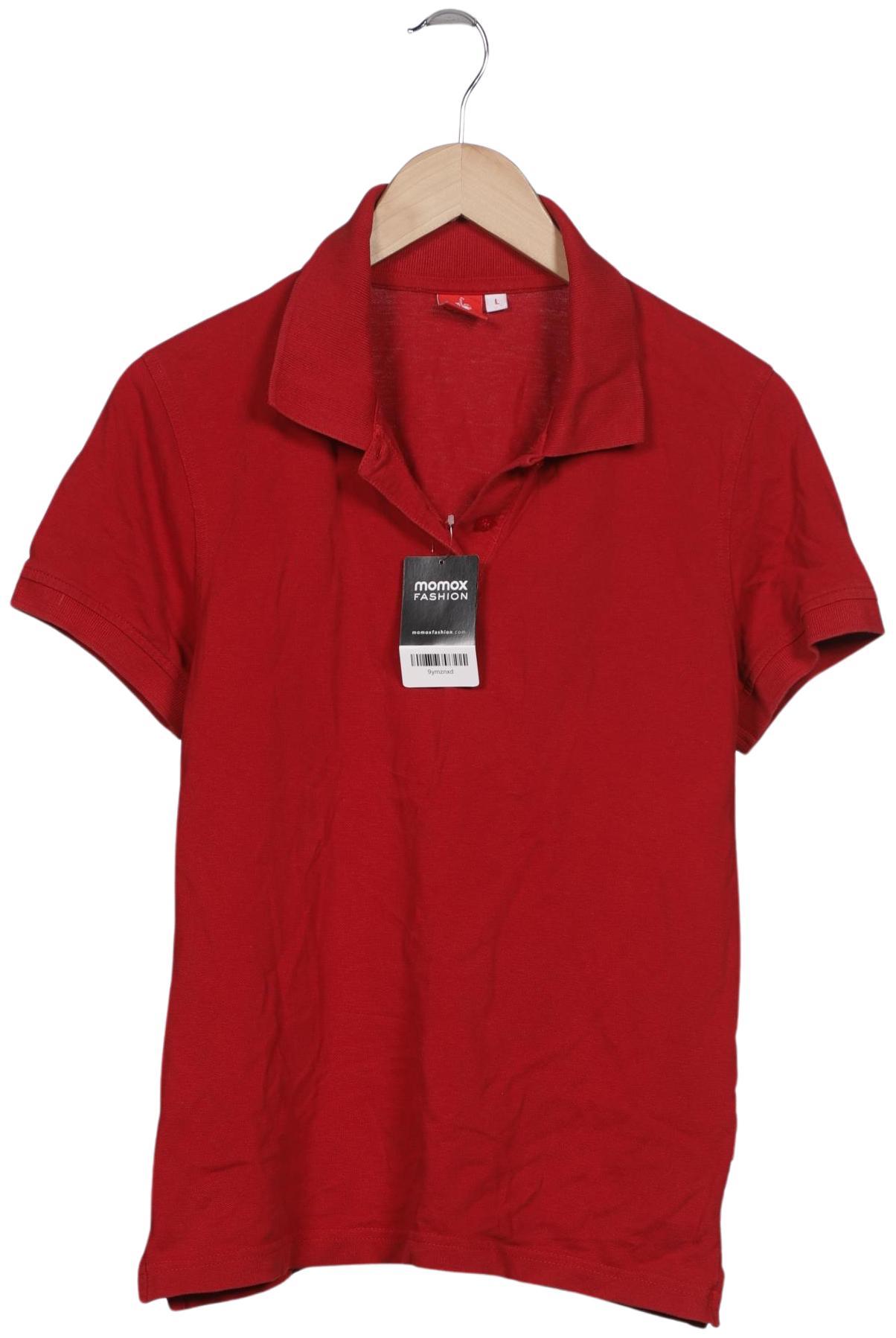 engelbert strauss Damen Poloshirt, rot, Gr. 42