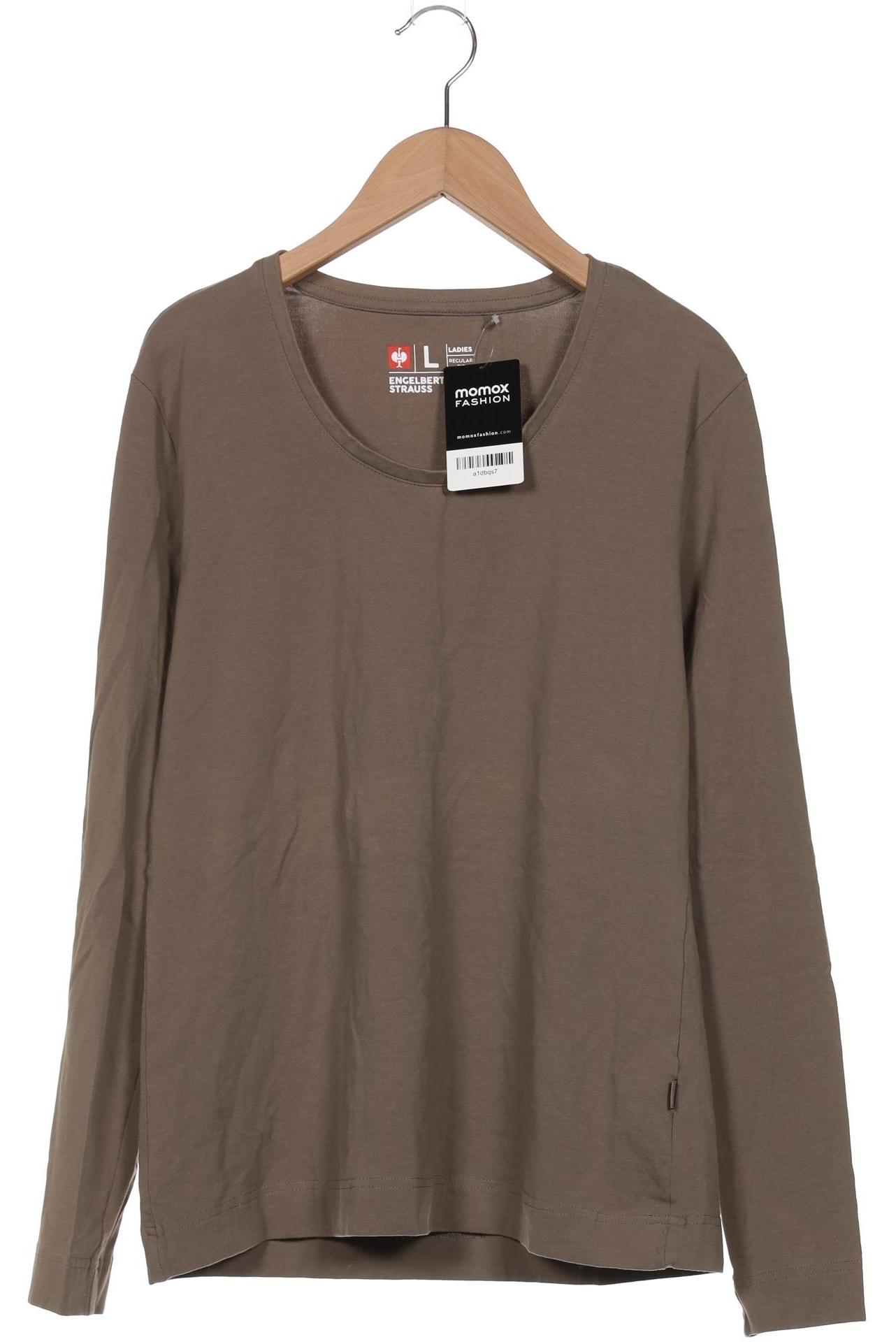 engelbert strauss Damen Langarmshirt, grün, Gr. 42
