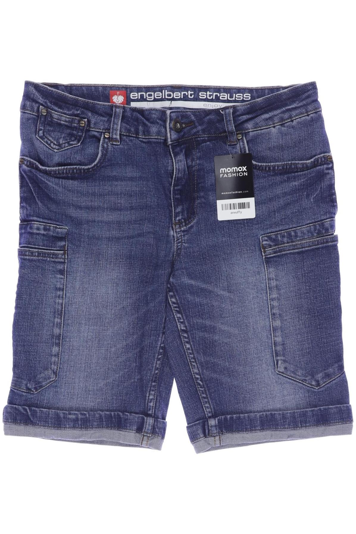 engelbert strauss Damen Shorts, blau, Gr. 38