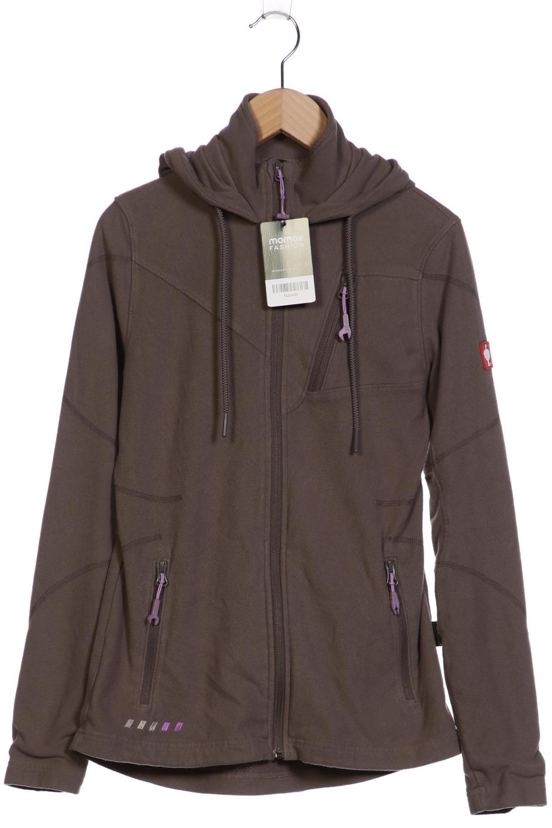 engelbert strauss Damen Kapuzenpullover, braun, Gr. 34