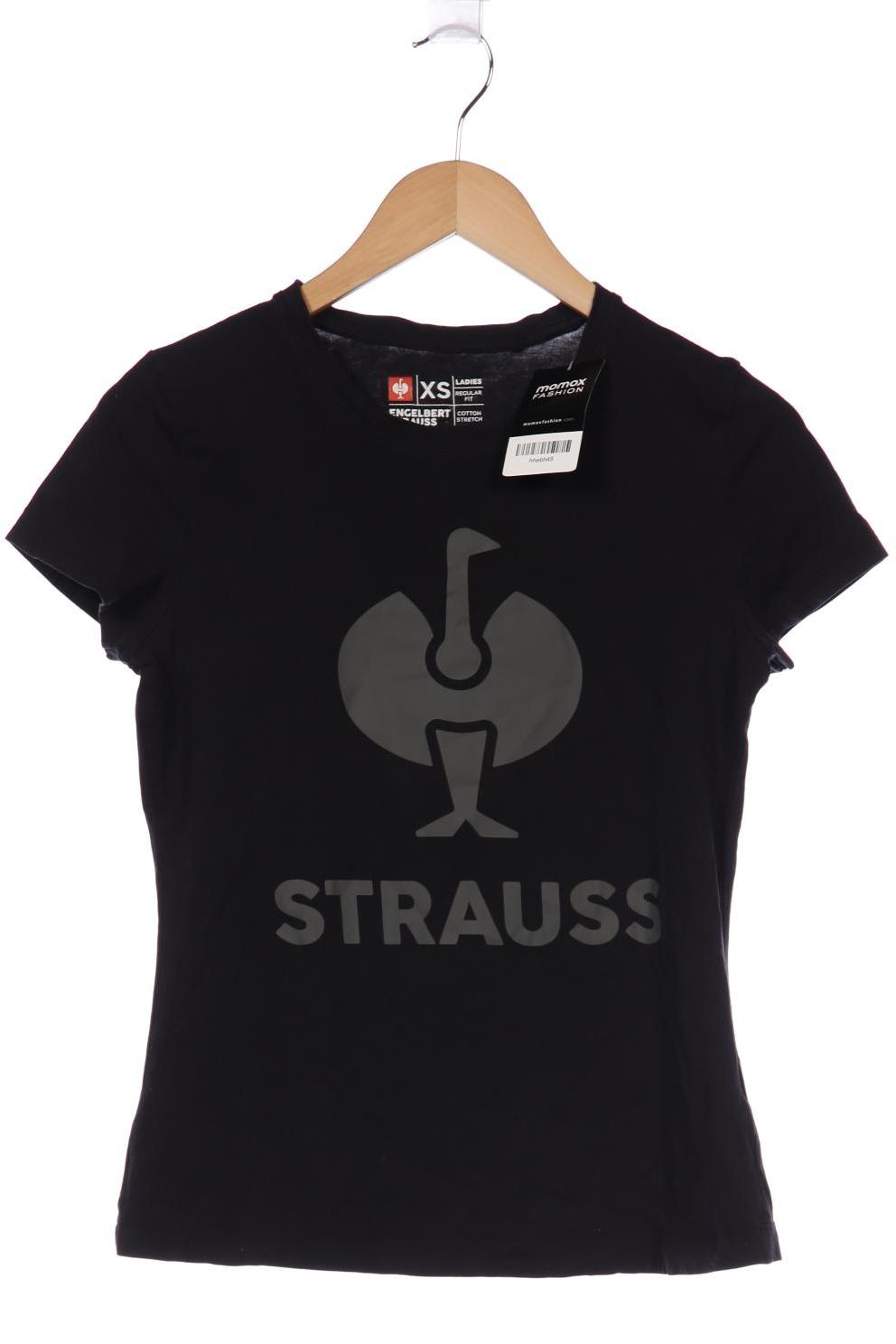 engelbert strauss Damen T-Shirt, schwarz, Gr. 34
