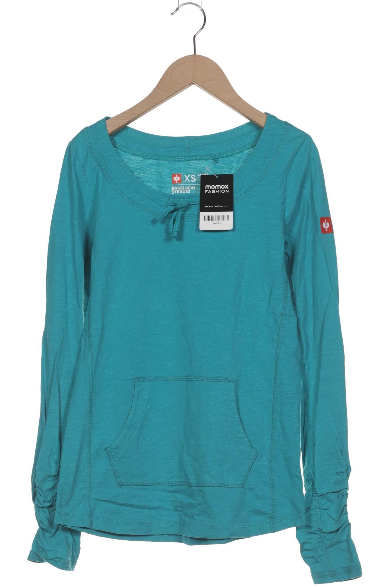 engelbert strauss Damen Langarmshirt, blau, Gr. 34