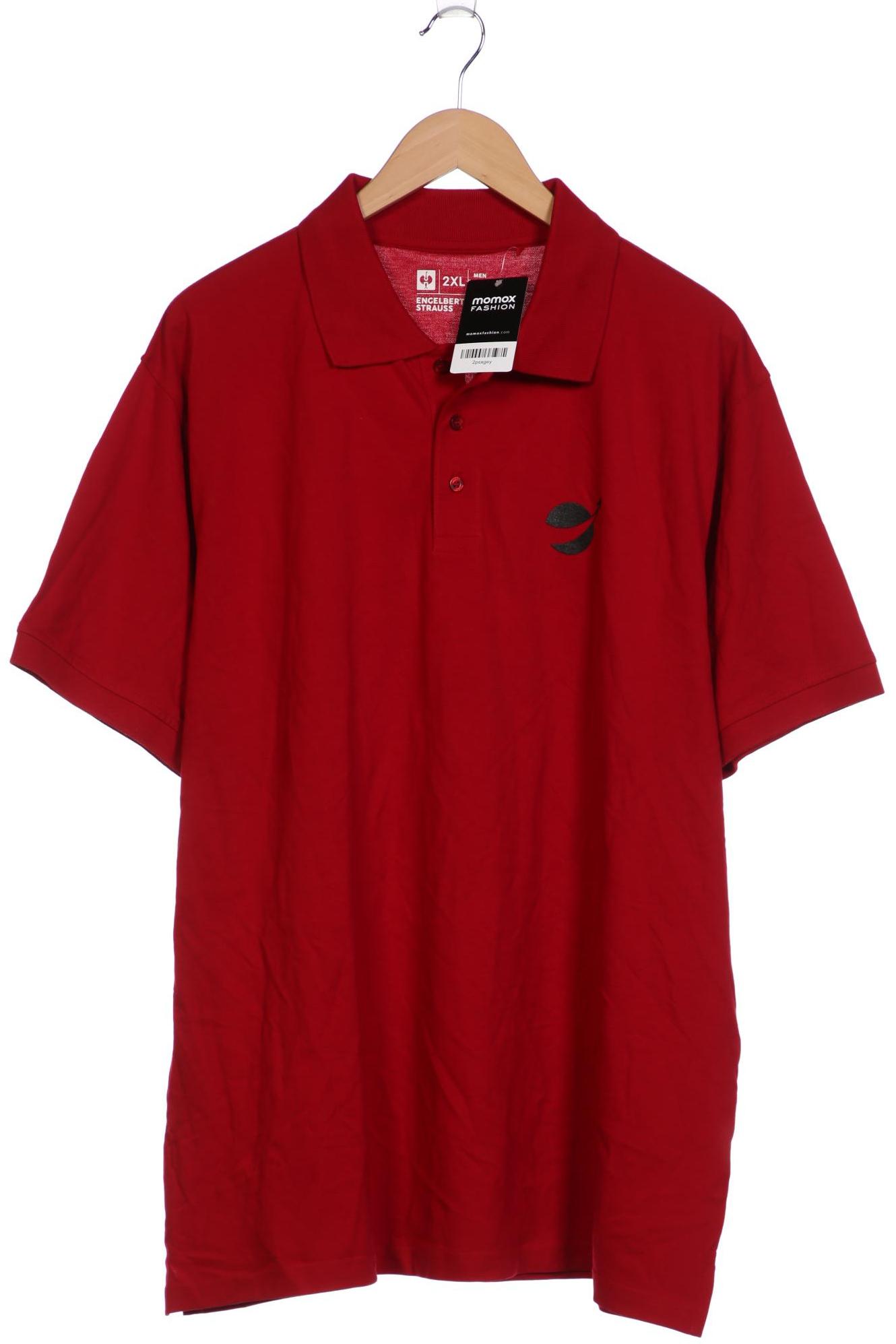engelbert strauss Herren Poloshirt, rot, Gr. 56