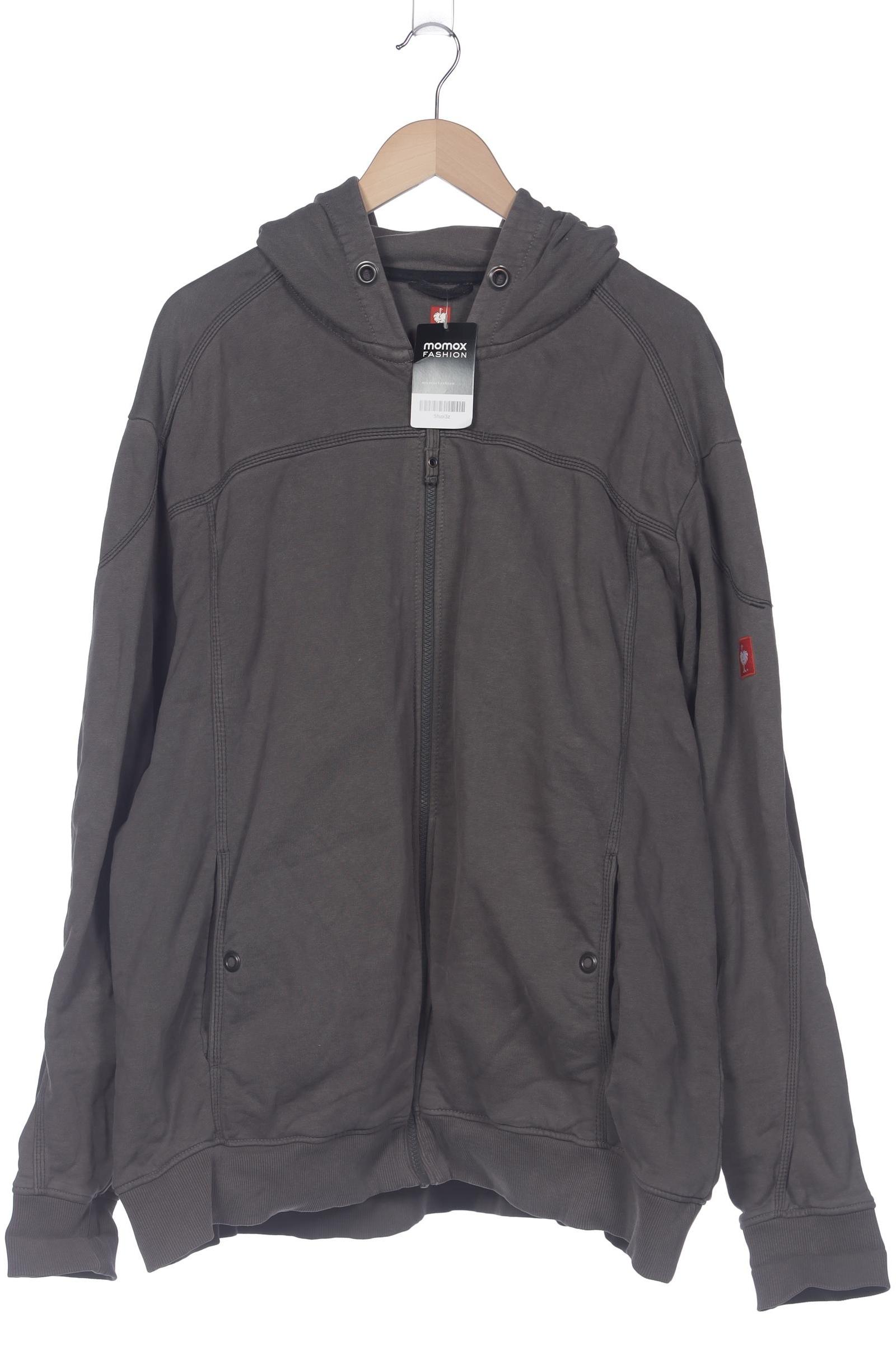 engelbert strauss Herren Kapuzenpullover, grau, Gr. 58